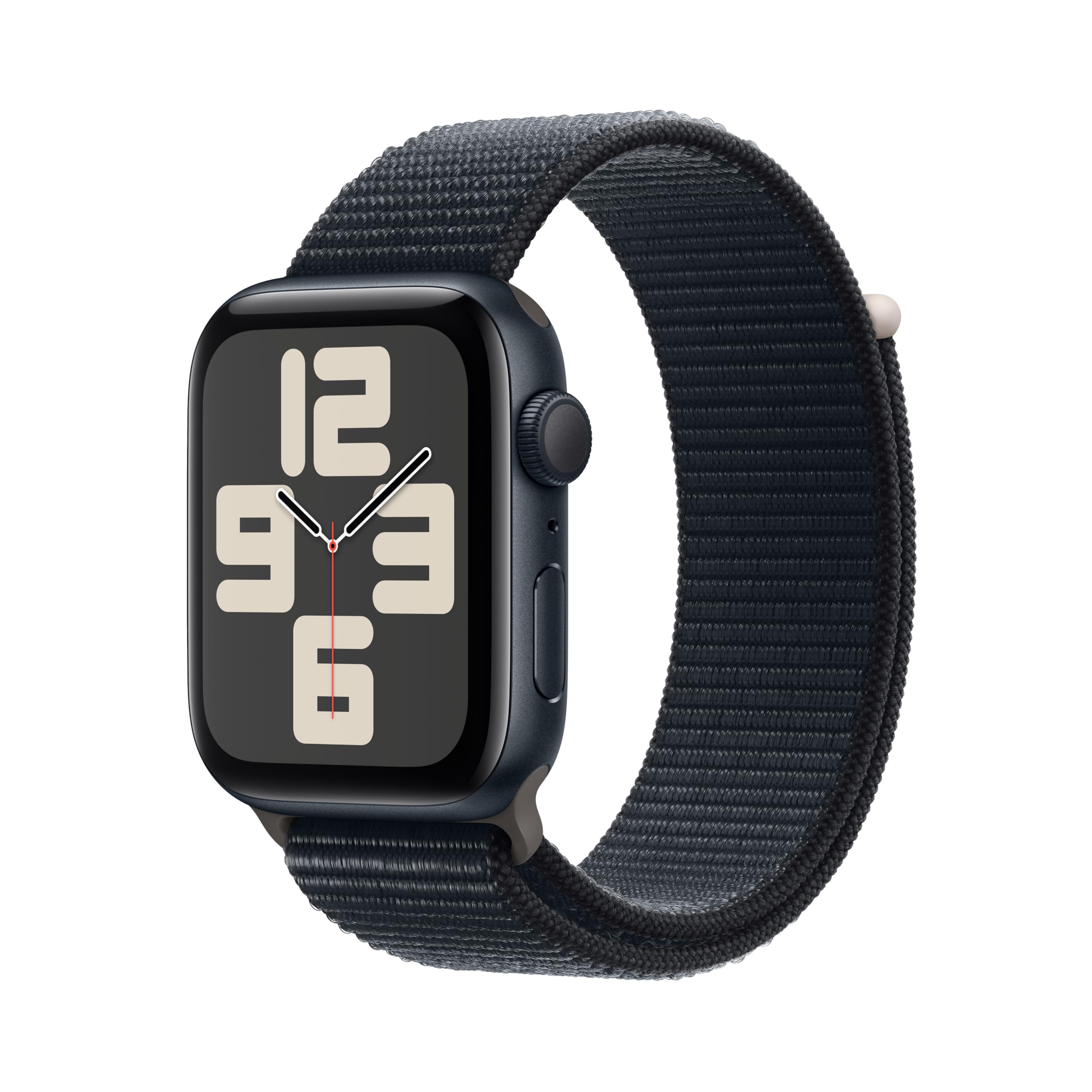 Apple Watch SE 2 Gen 2023 GPS 44 mm Smartwatch Mezzanotte Sport Loop