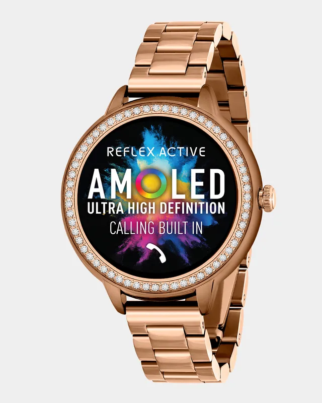 Reflex Active Spectra 300 R Lux smartwatch oro rosa pietre