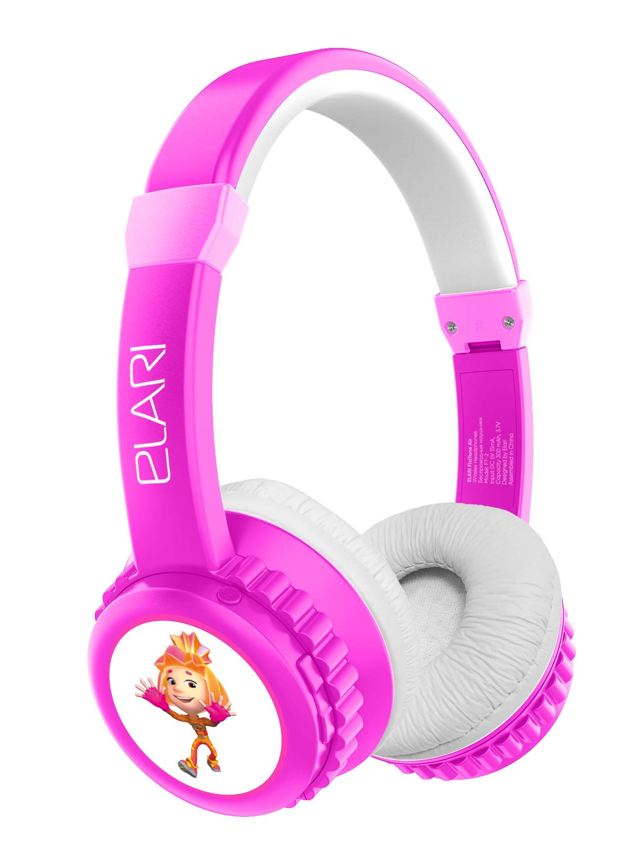 Elari FixiTone Air cuffie wireless rosa bambini