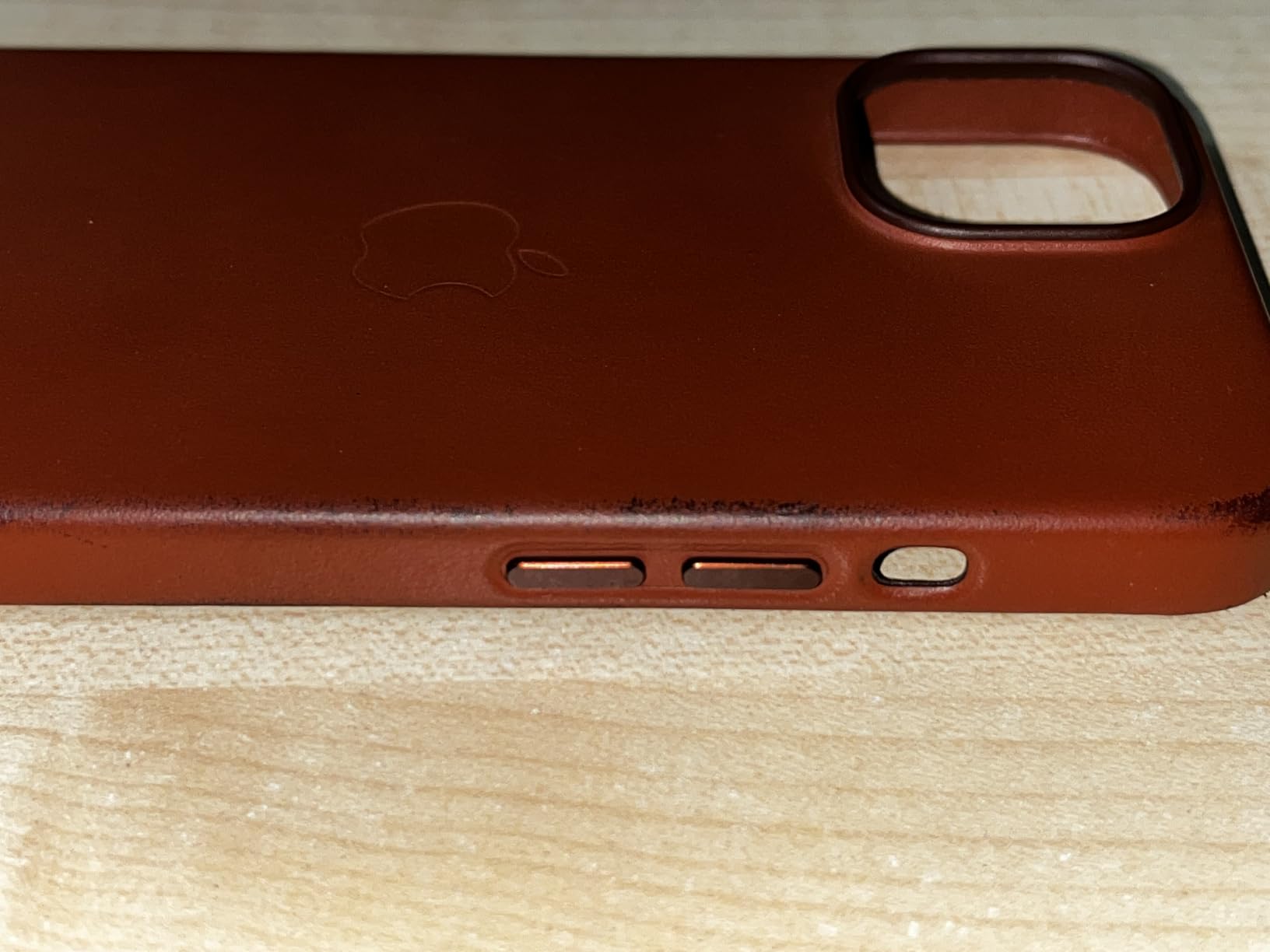 Apple Custodia MagSafe in Pelle iPhone 14 Arancione