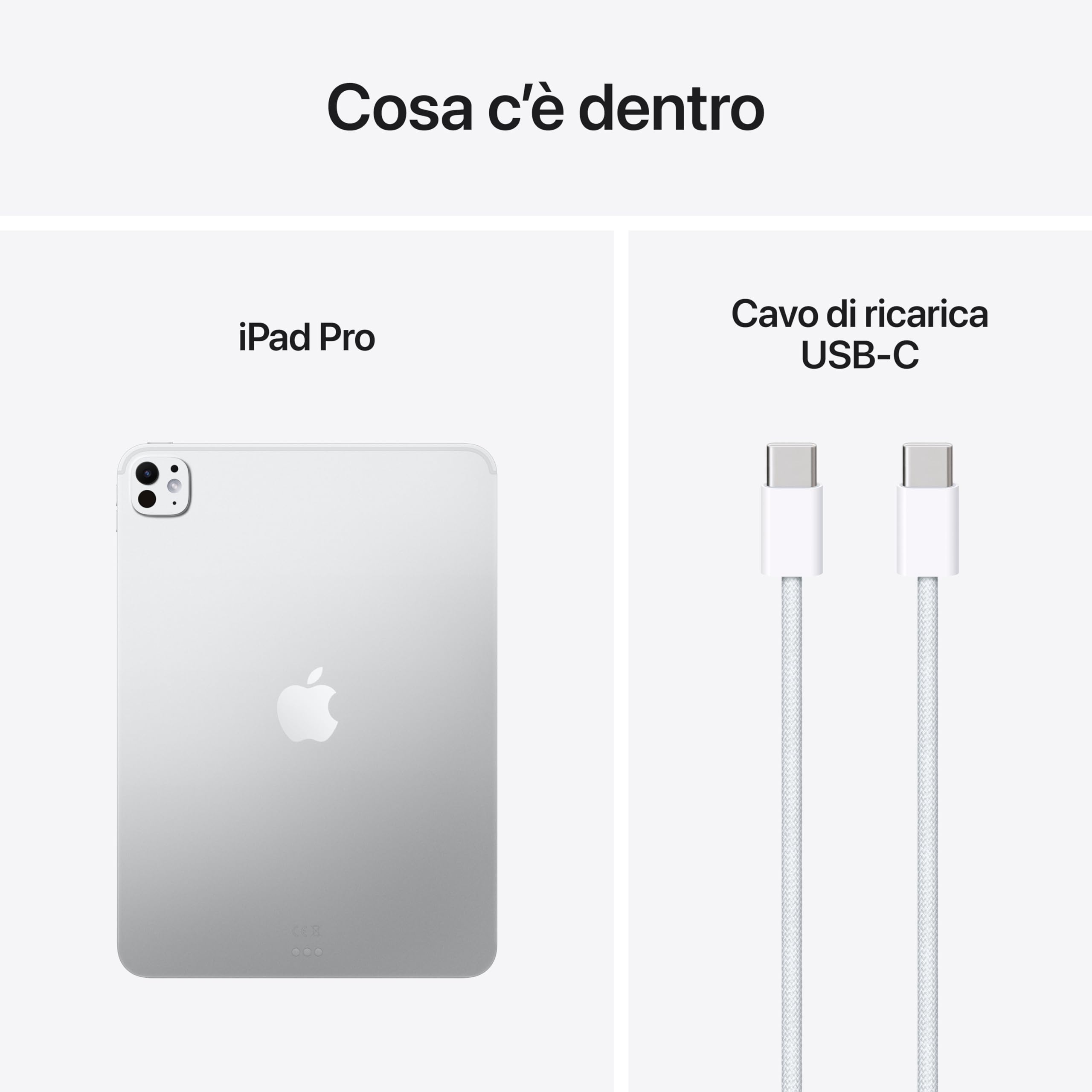 Apple iPad Pro M5 11 tablet Ultra Retina 256GB argento