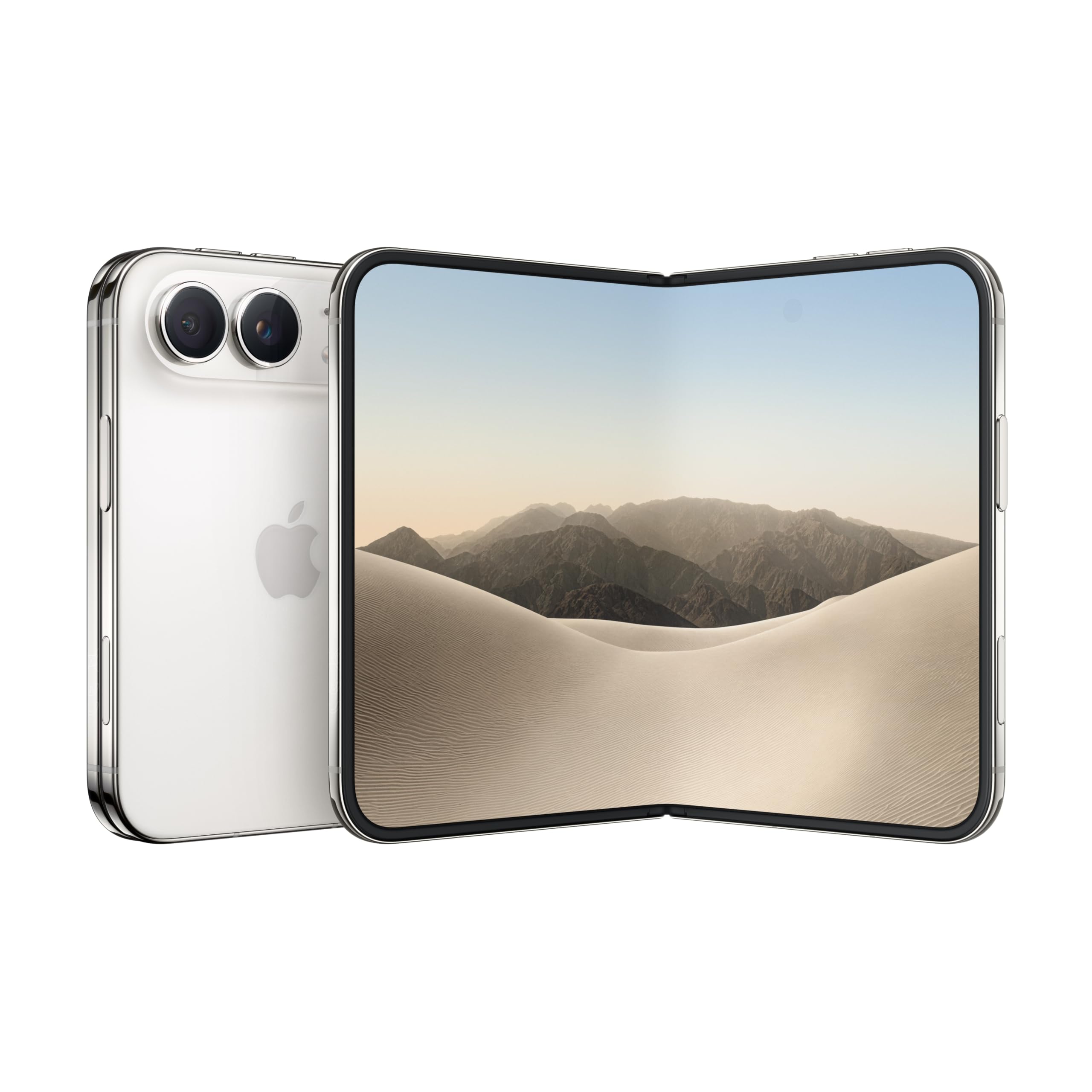 Apple iPhone Duo smartphone pieghevole 256GB bianco stellare