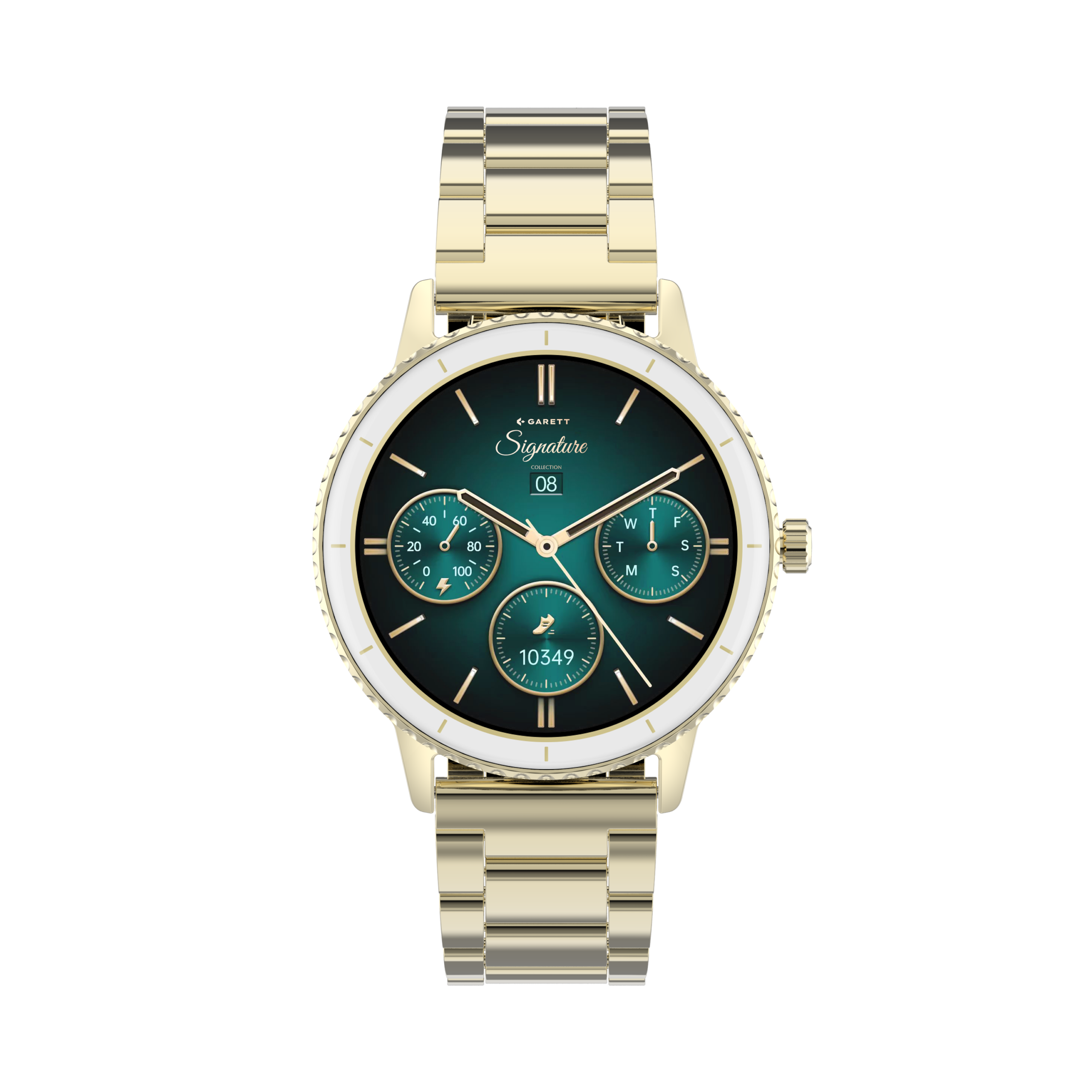 Garett Grace smartwatch oro acciaio AMOLED