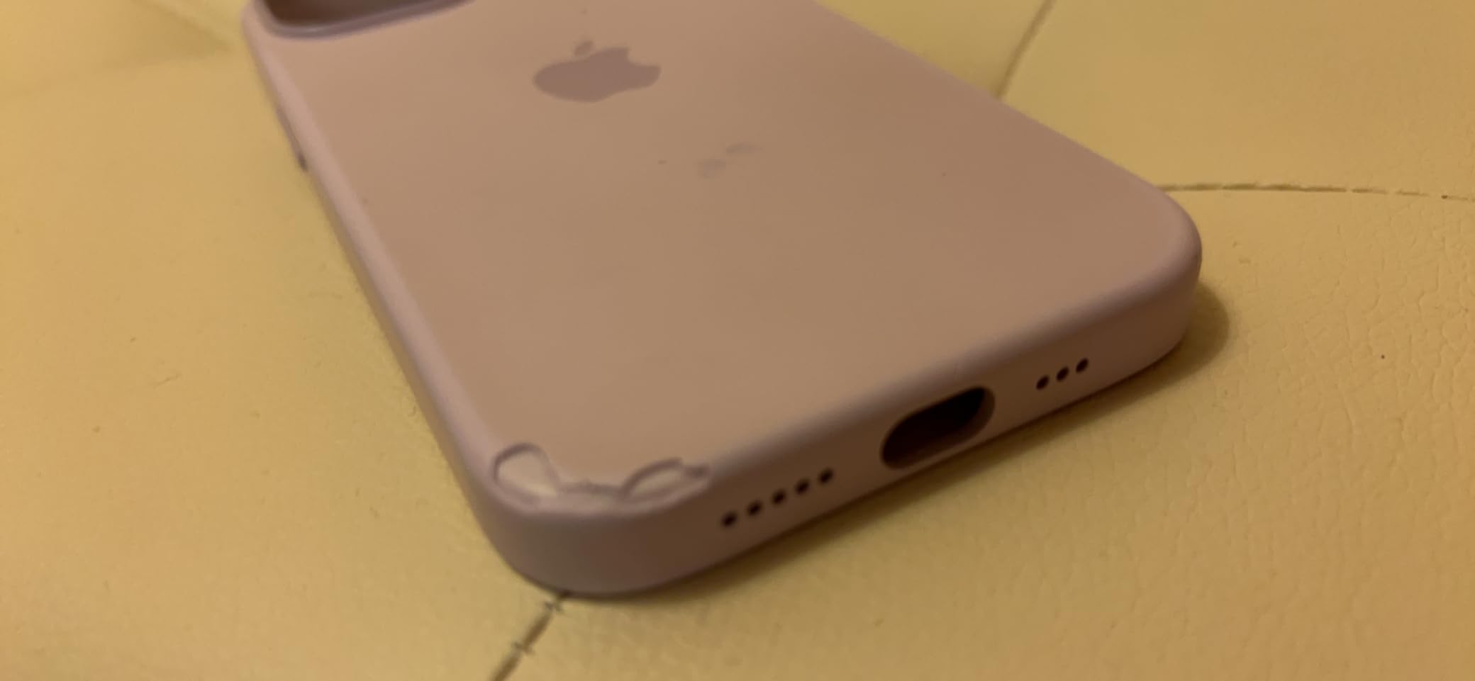 Apple Custodia MagSafe iPhone 14 cover silicone Mezzanotte