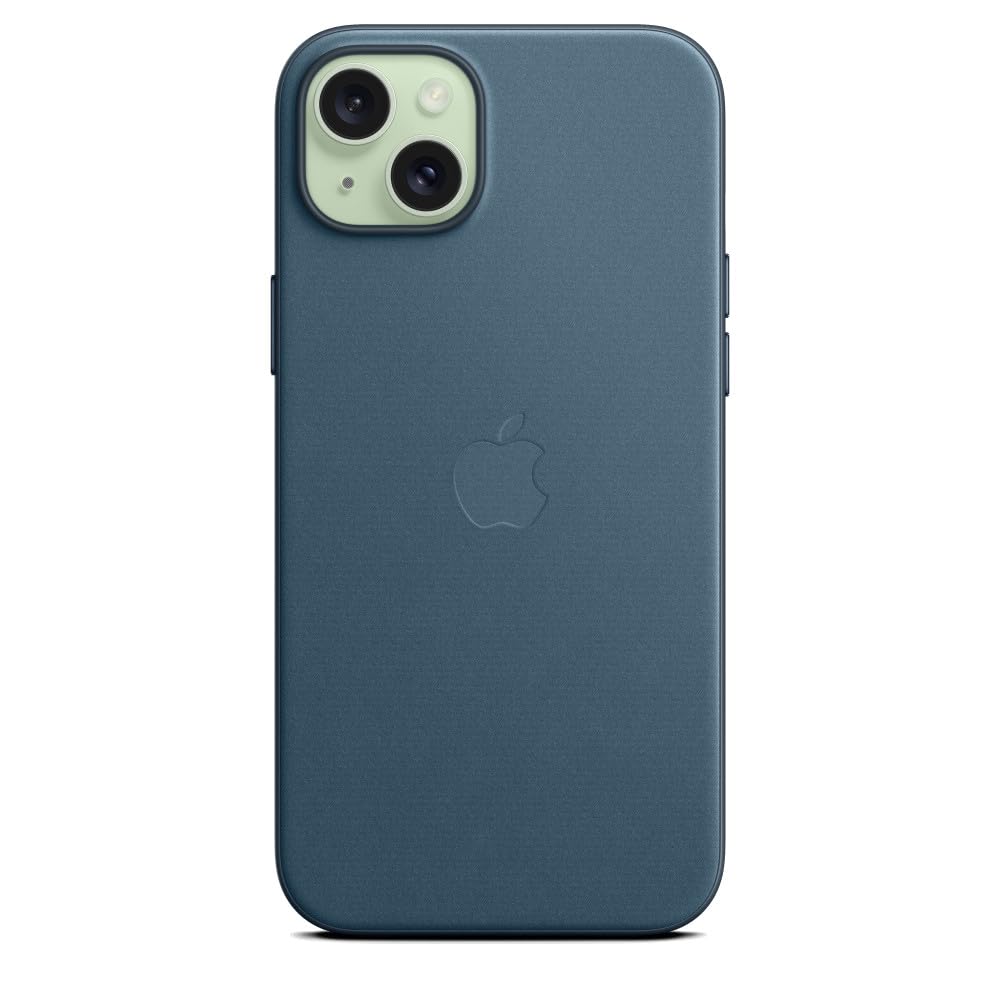 Apple FineWoven iPhone 15 Plus custodia Blu Pacifico
