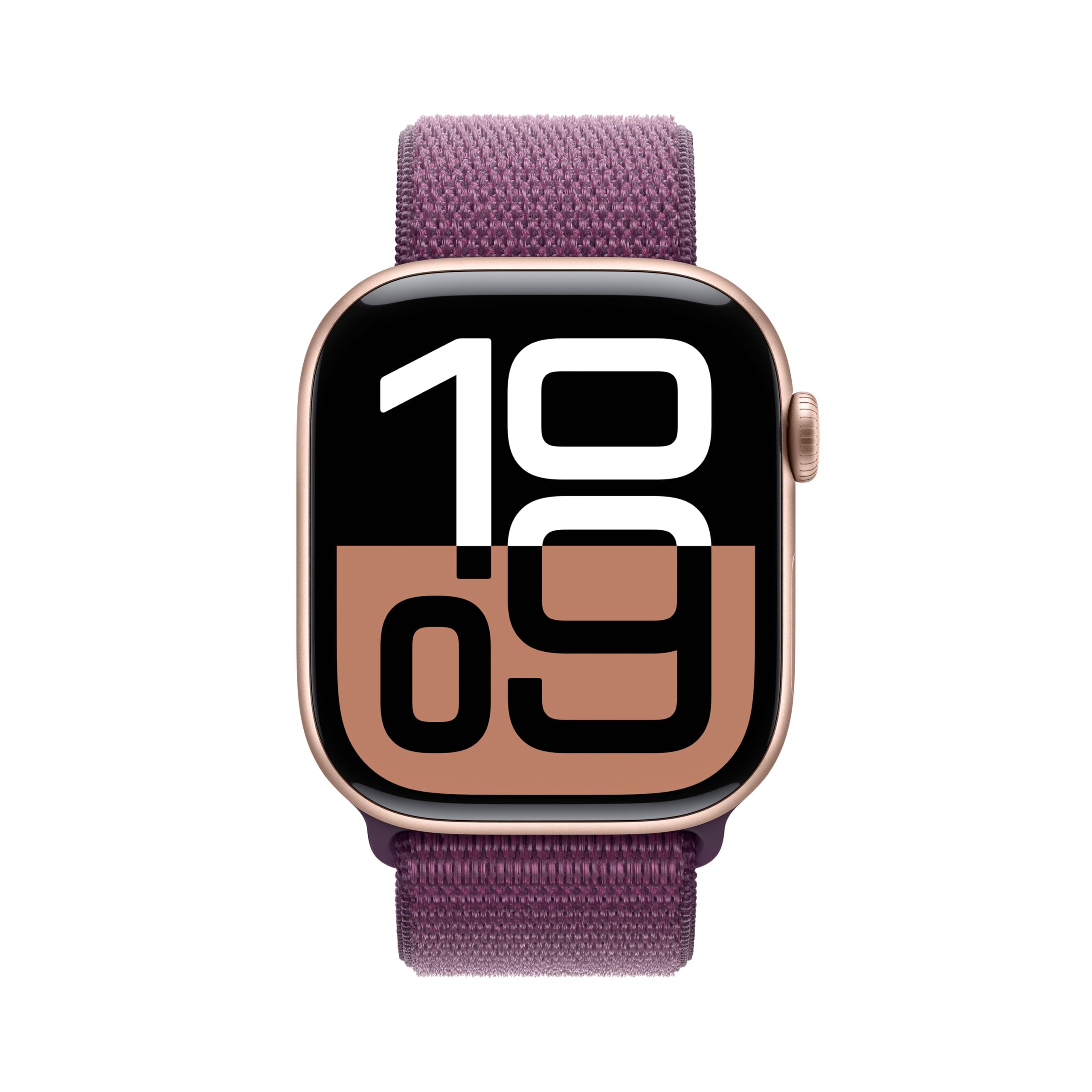 Apple Series 10 GPS Cellular 46mm smartwatch oro rosa loop prugna