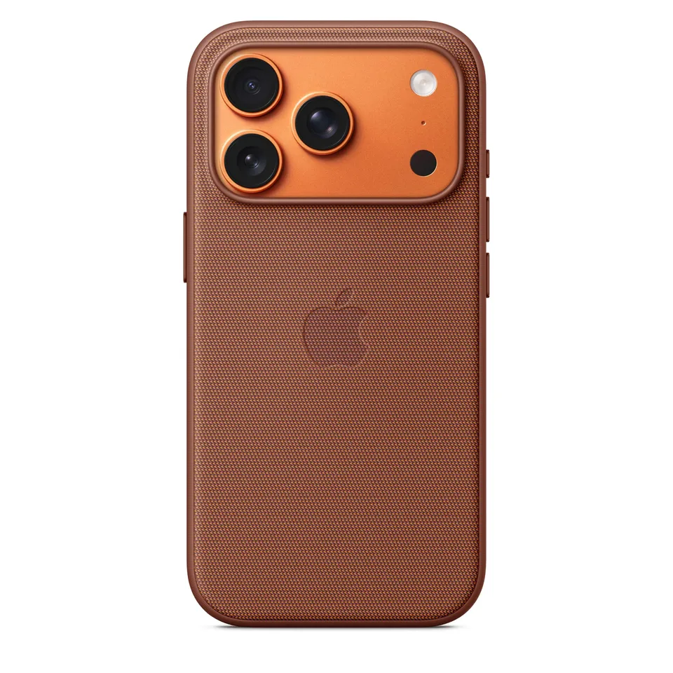 Apple TechWoven iPhone 17 Pro custodia MagSafe Terra di Siena