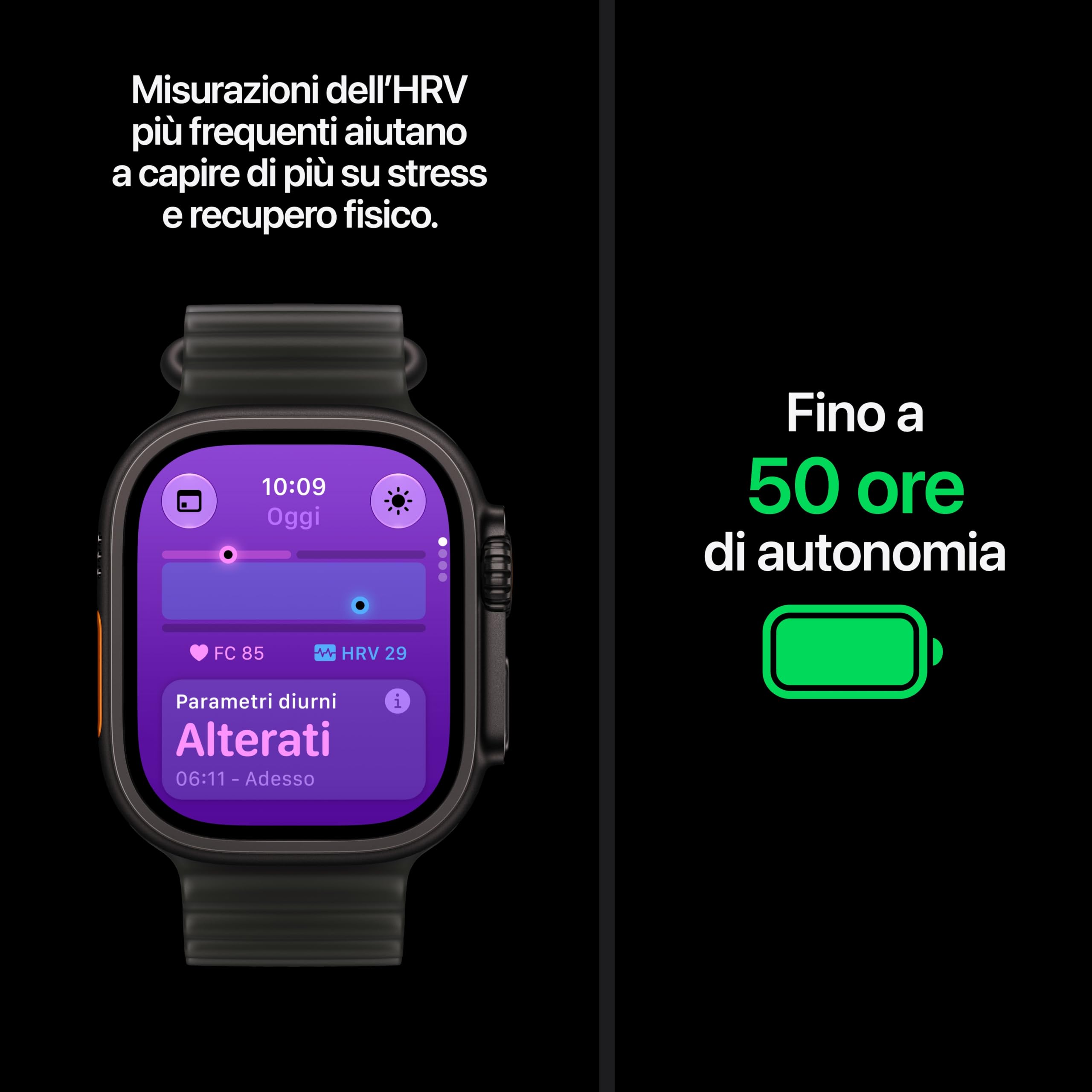 Apple Watch Ultra 4 smartwatch 49 mm Small titanio