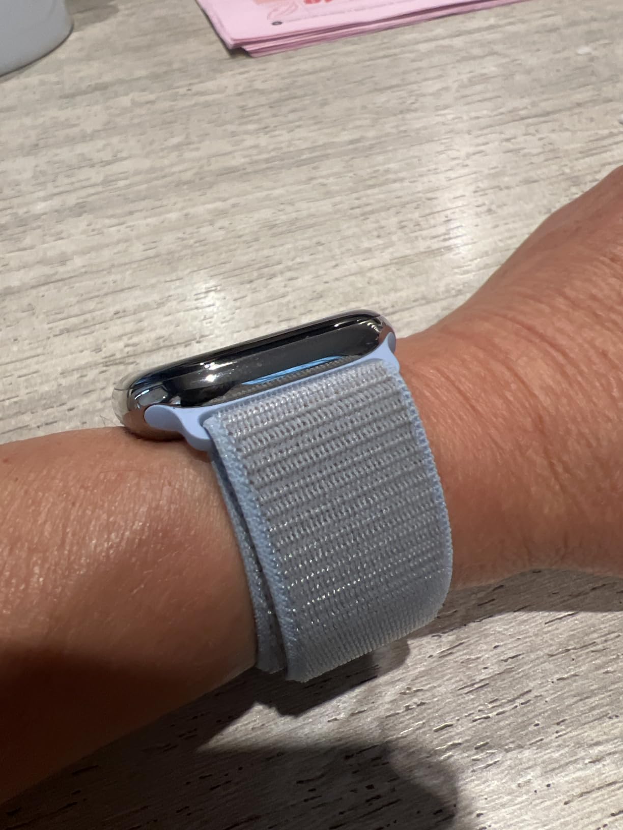 Apple Sport Loop 46 mm cinturino grigio scuro XL nylon