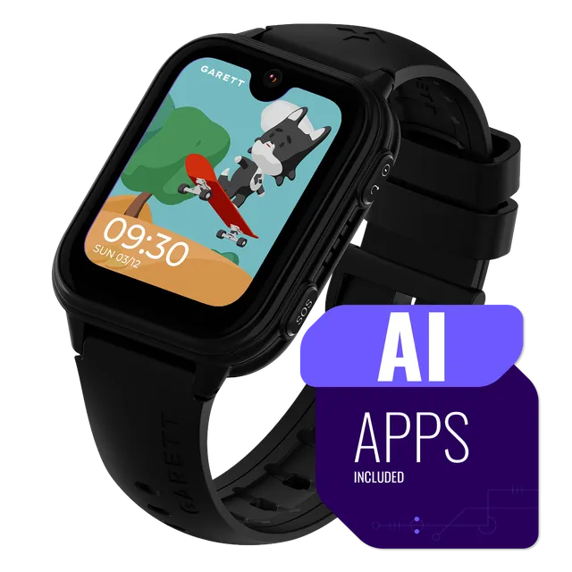Garett Kids Vibe AI 4G smartwatch nero GPS AI