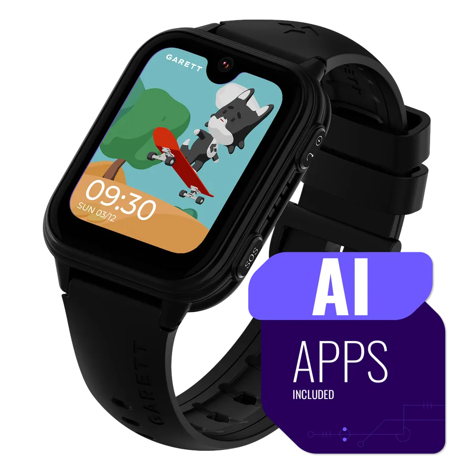 Garett Kids Vibe AI 4G smartwatch nero GPS AI