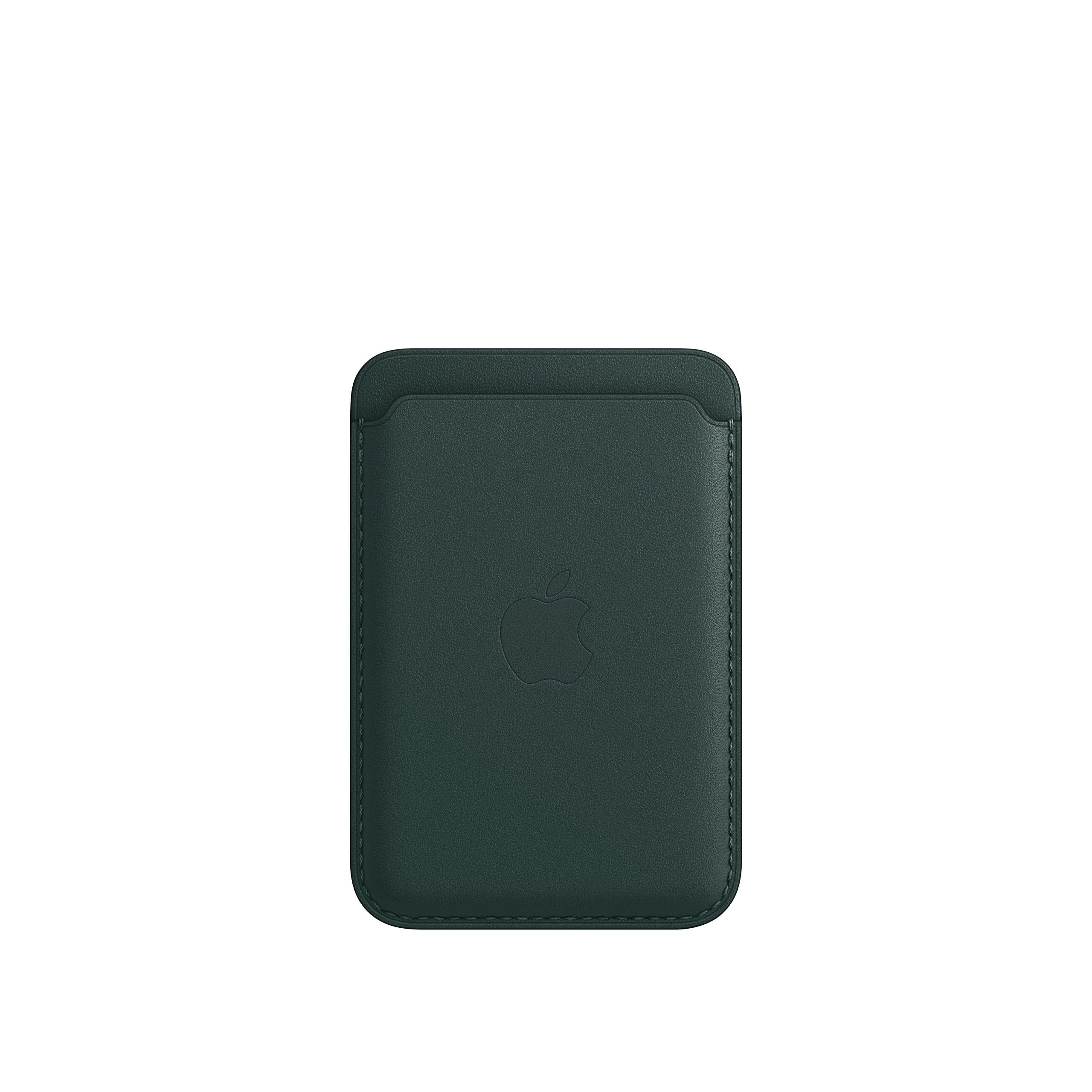 Apple Portafoglio MagSafe in Pelle iPhone Verde Foresta