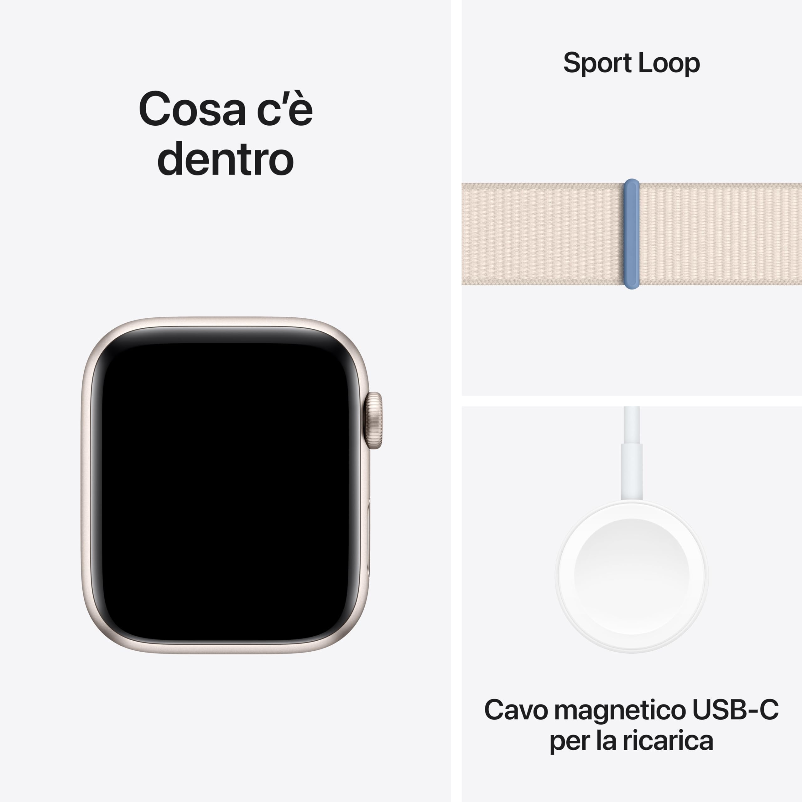 Apple Watch SE 2ª gen smartwatch 44mm GPS galassia