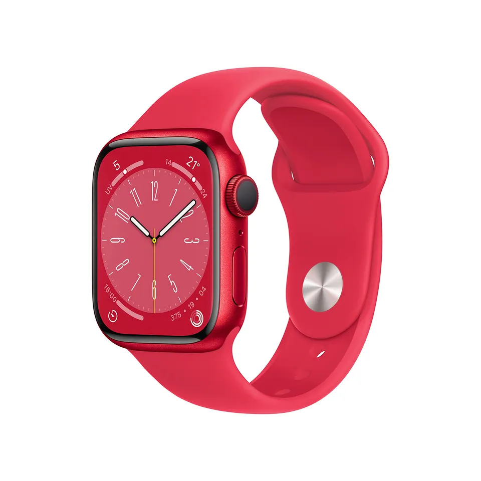 Apple Watch Series 8 GPS 41 mm smartwatch rosso ossigeno sangue