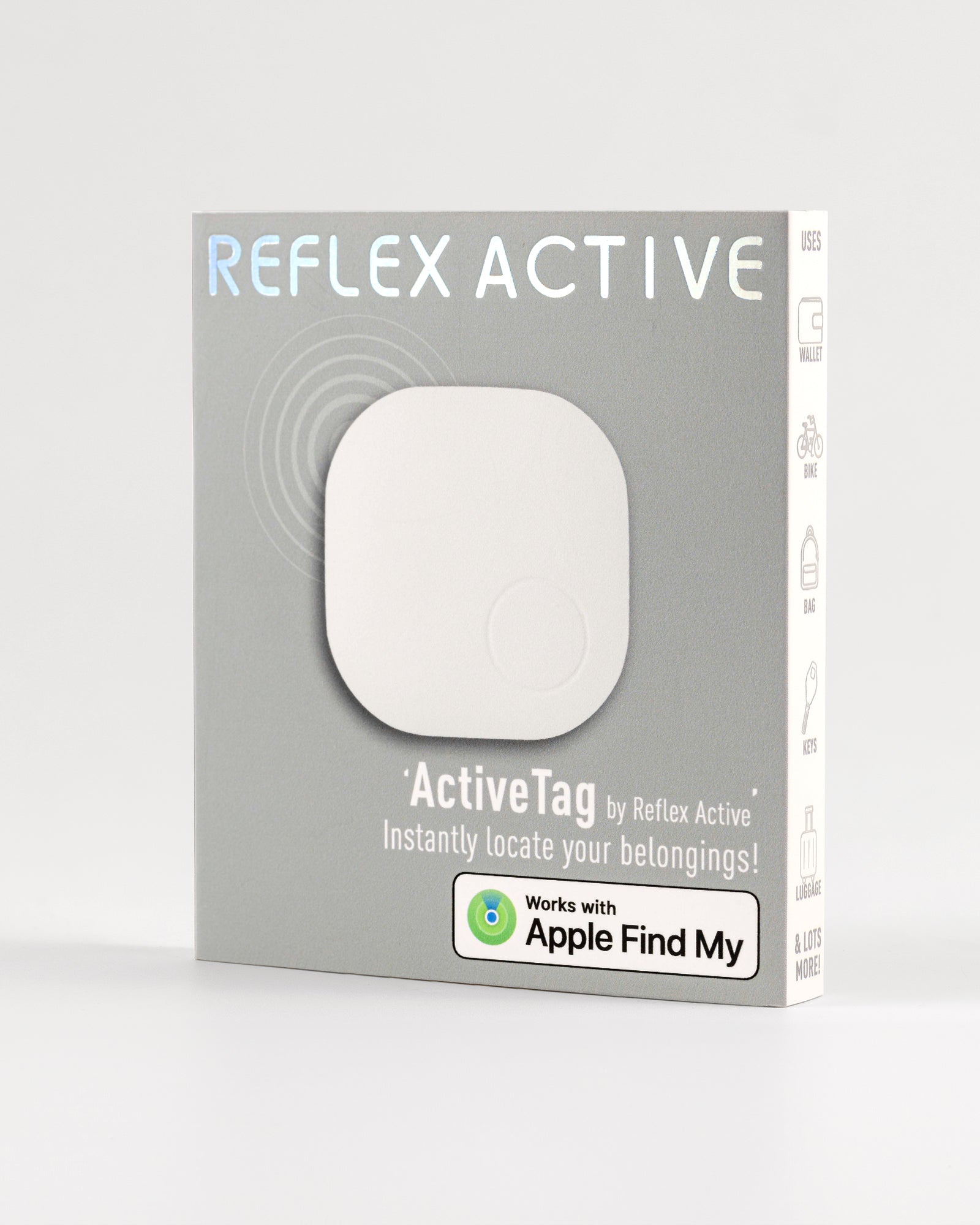 Reflex Active ActiveTag localizzatore Find My nero