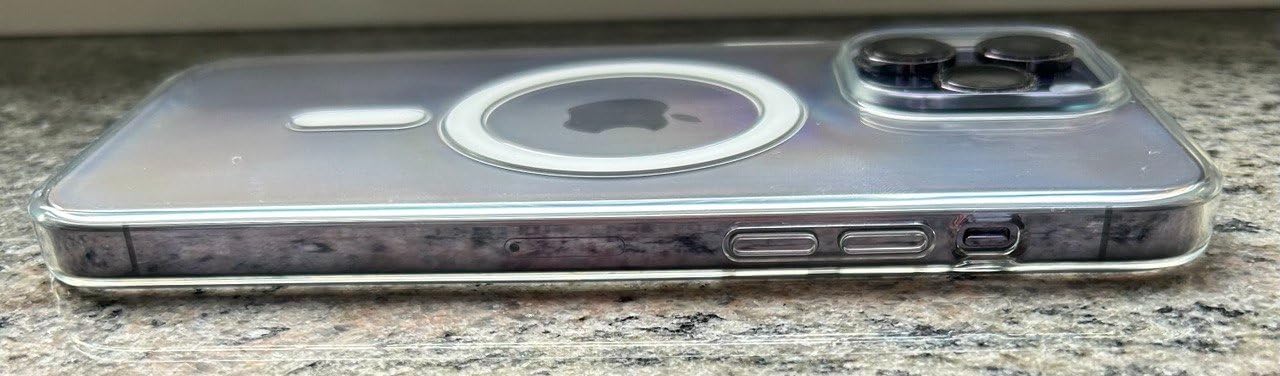 Apple iPhone 14 Pro Max custodia trasparente MagSafe