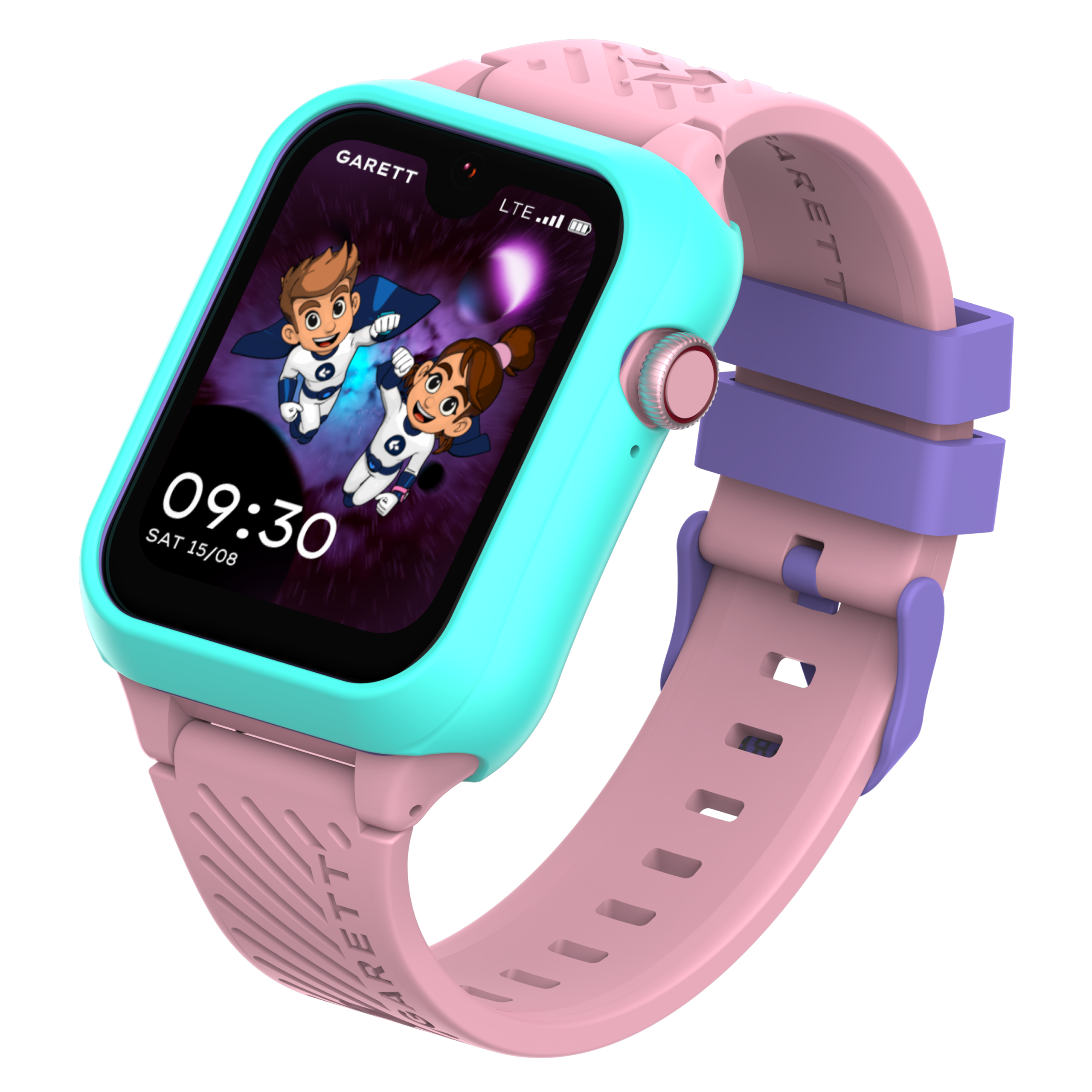 Garett Kids Essa 2 GO AI smartwatch rosa 4G AMOLED
