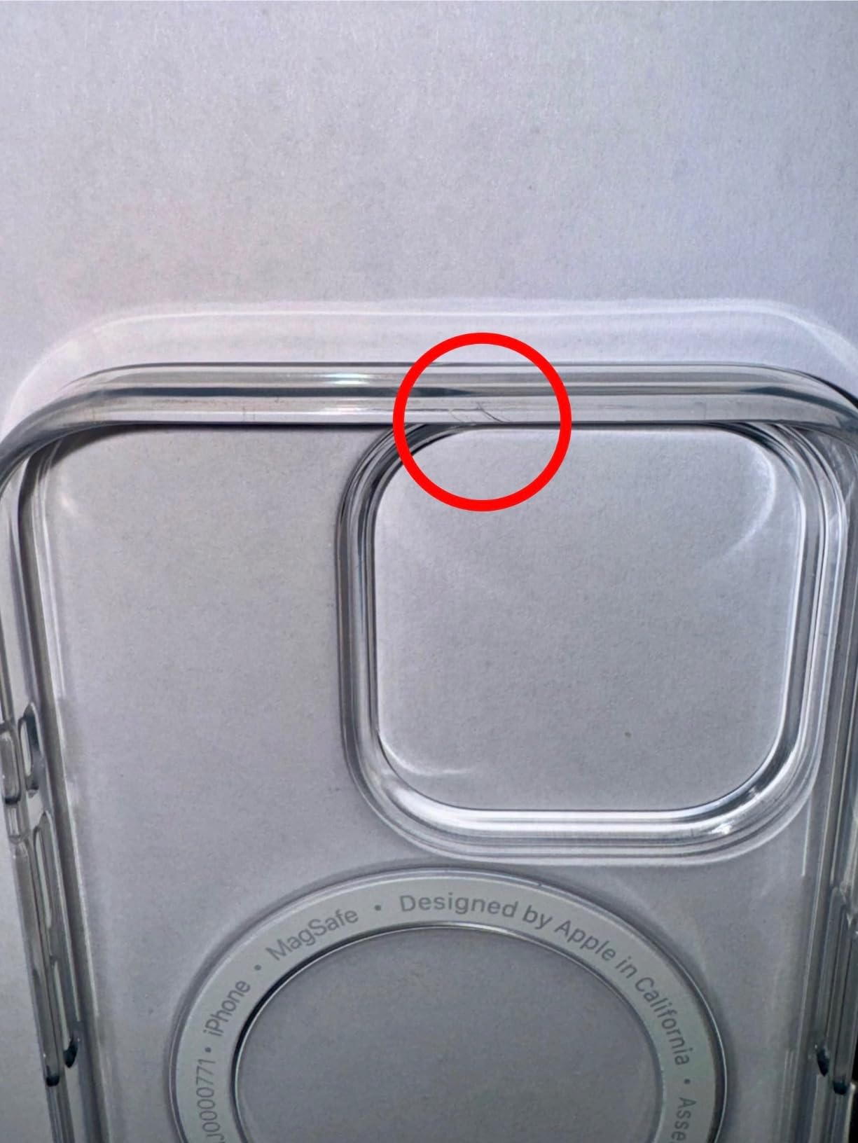 Apple iPhone 15 Pro custodia MagSafe trasparente anti-ingiallimento