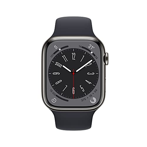Apple Watch Series 8 smartwatch 45mm GPS Cellular grafite mezzanotte