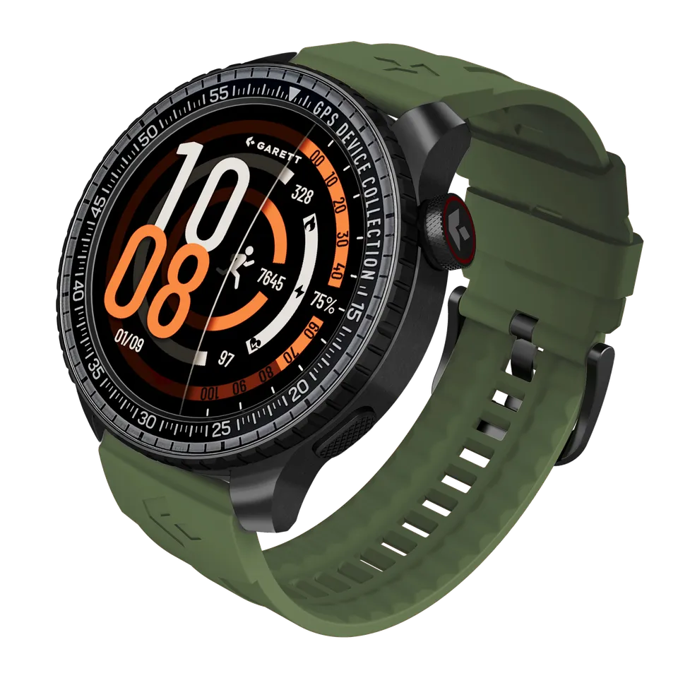 Garett Compass GPS smartwatch nero AMOLED