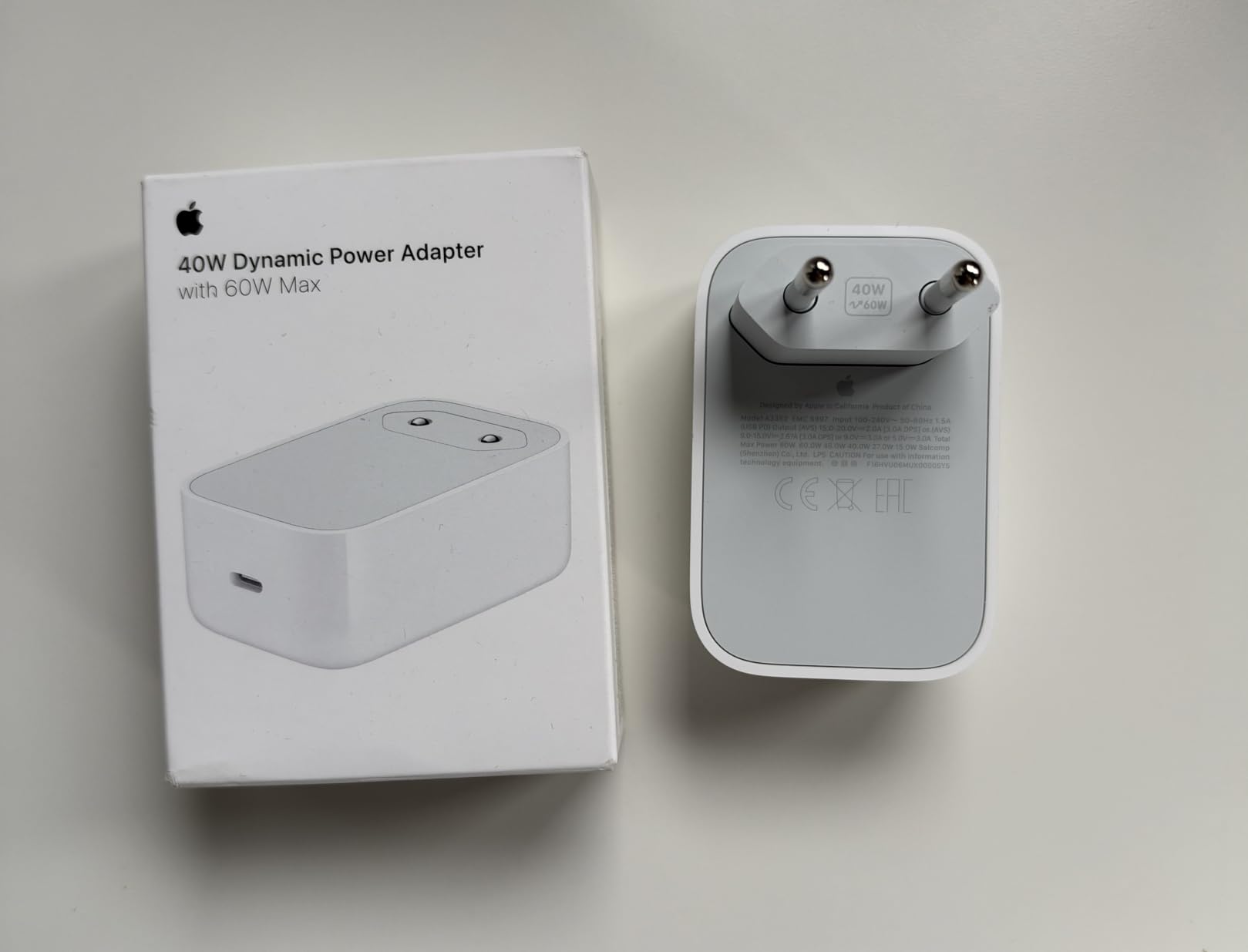 Apple Alimentatore dinamico 40W 60W caricabatterie