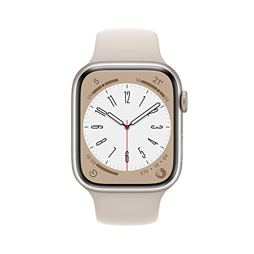 Apple Watch Series 8 GPS 45mm smartwatch galassia ossigeno sangue