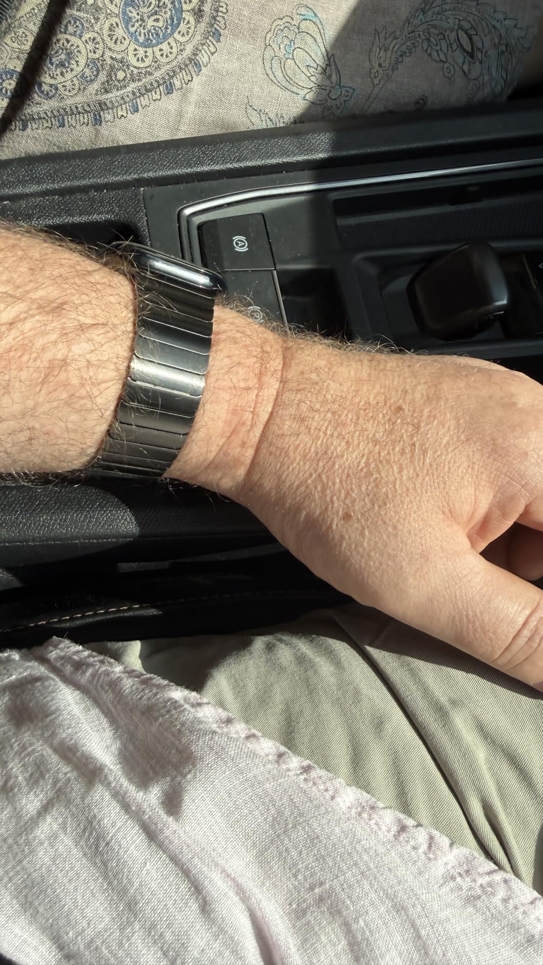 Apple Watch bracciale a maglie 46 mm cinturino oro