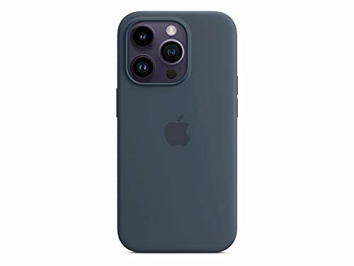 Apple iPhone 14 Pro custodia silicone MagSafe Blu tempesta