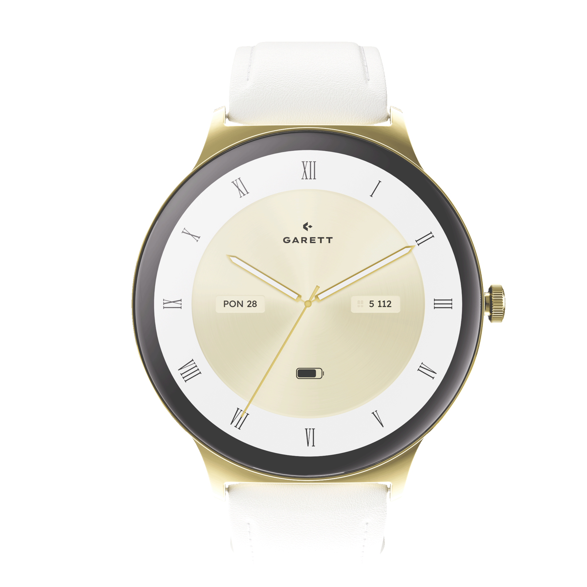 Garett Verona 2 Glow smartwatch oro acciaio AMOLED