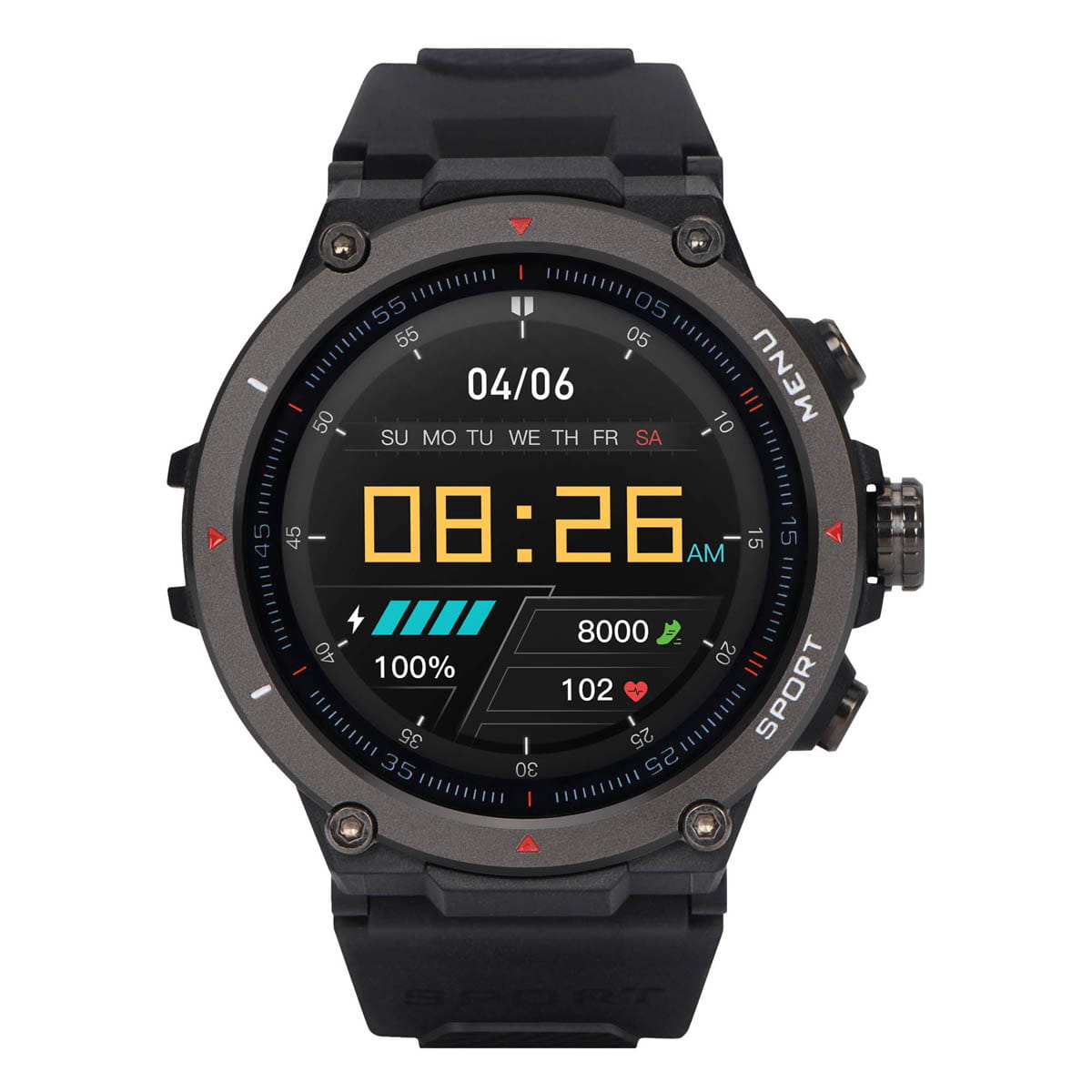 Garett GRS PRO Smartwatch Nero AMOLED Sport