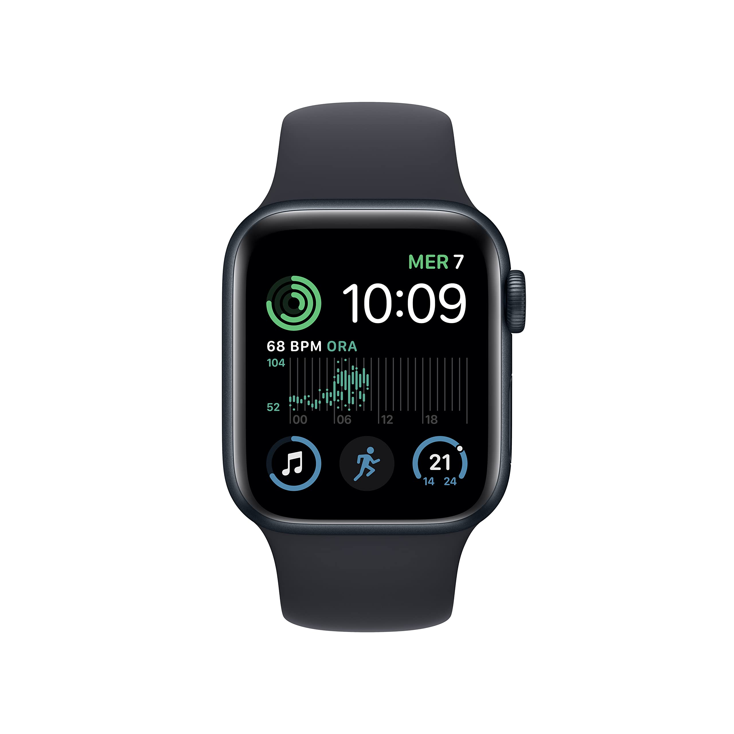Apple Watch SE 2 Gen GPS+Cellular 40mm Orologio mezzanotte Regular