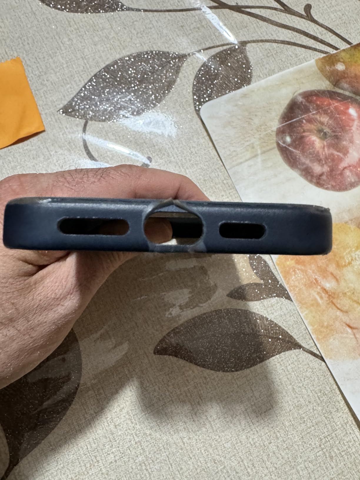 Apple FineWoven Custodia iPhone 15 Pro Max Nero MagSafe