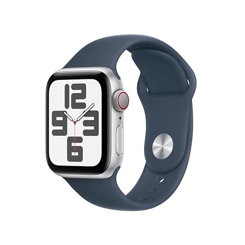 Apple Watch SE 2 gen 40mm GPS Cellular smartwatch argento blu S/M