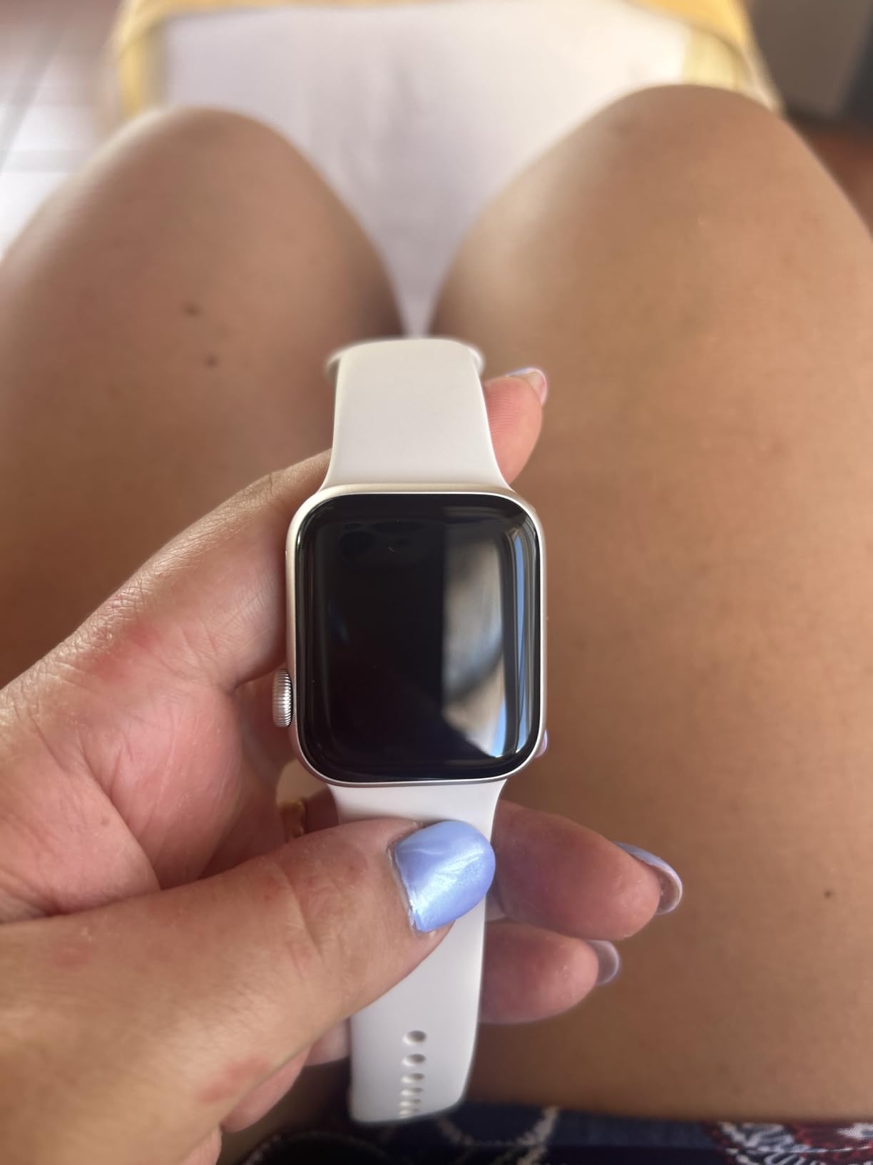 Apple Watch SE 2ª gen GPS 40mm smartwatch mezzanotte M/L