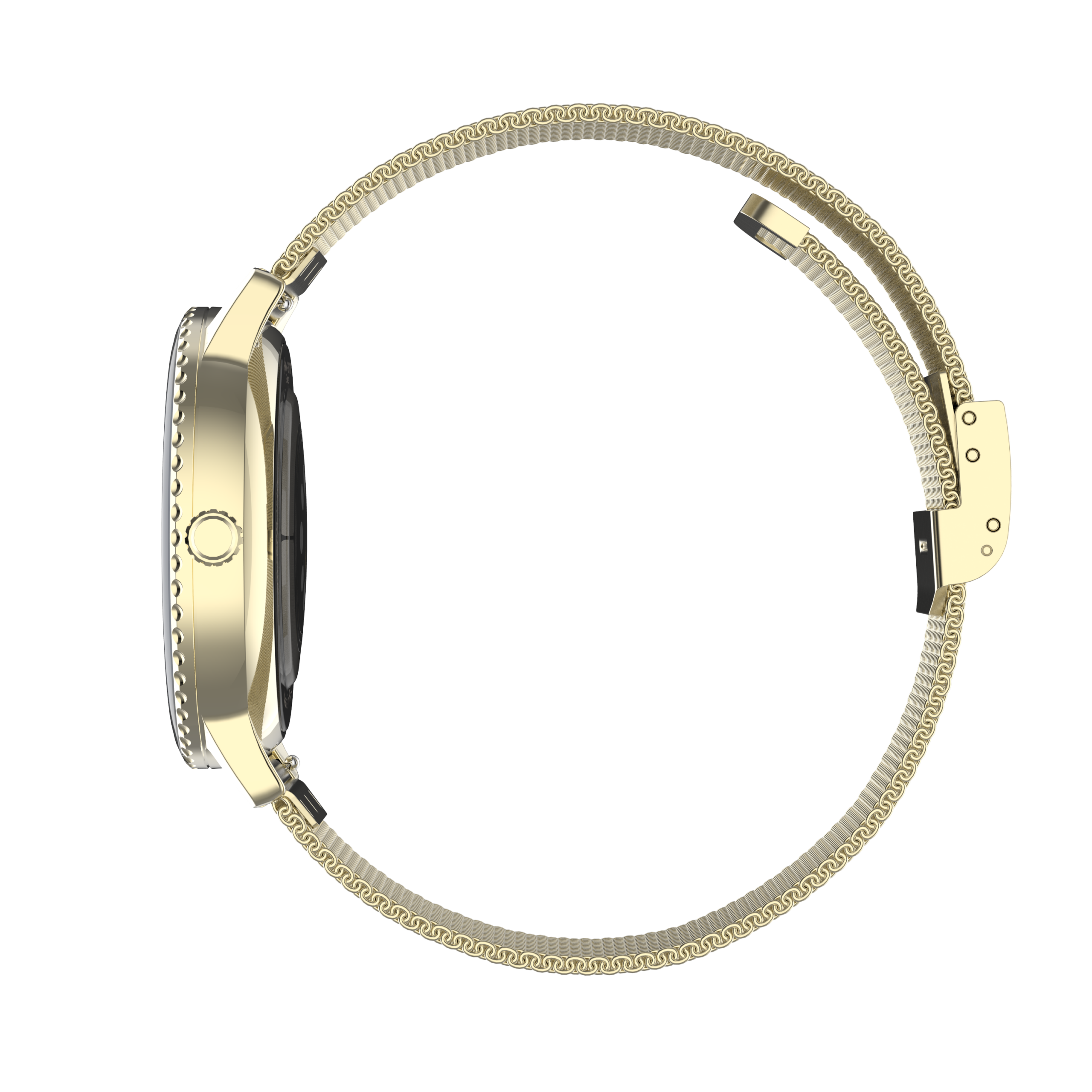Garett Grace smartwatch oro mesh AMOLED donna