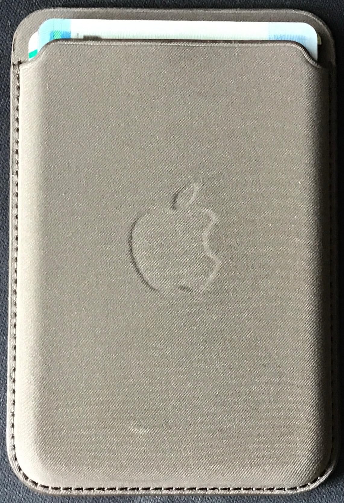 Apple Portafoglio MagSafe FineWoven portafoglio Blu Pacifico