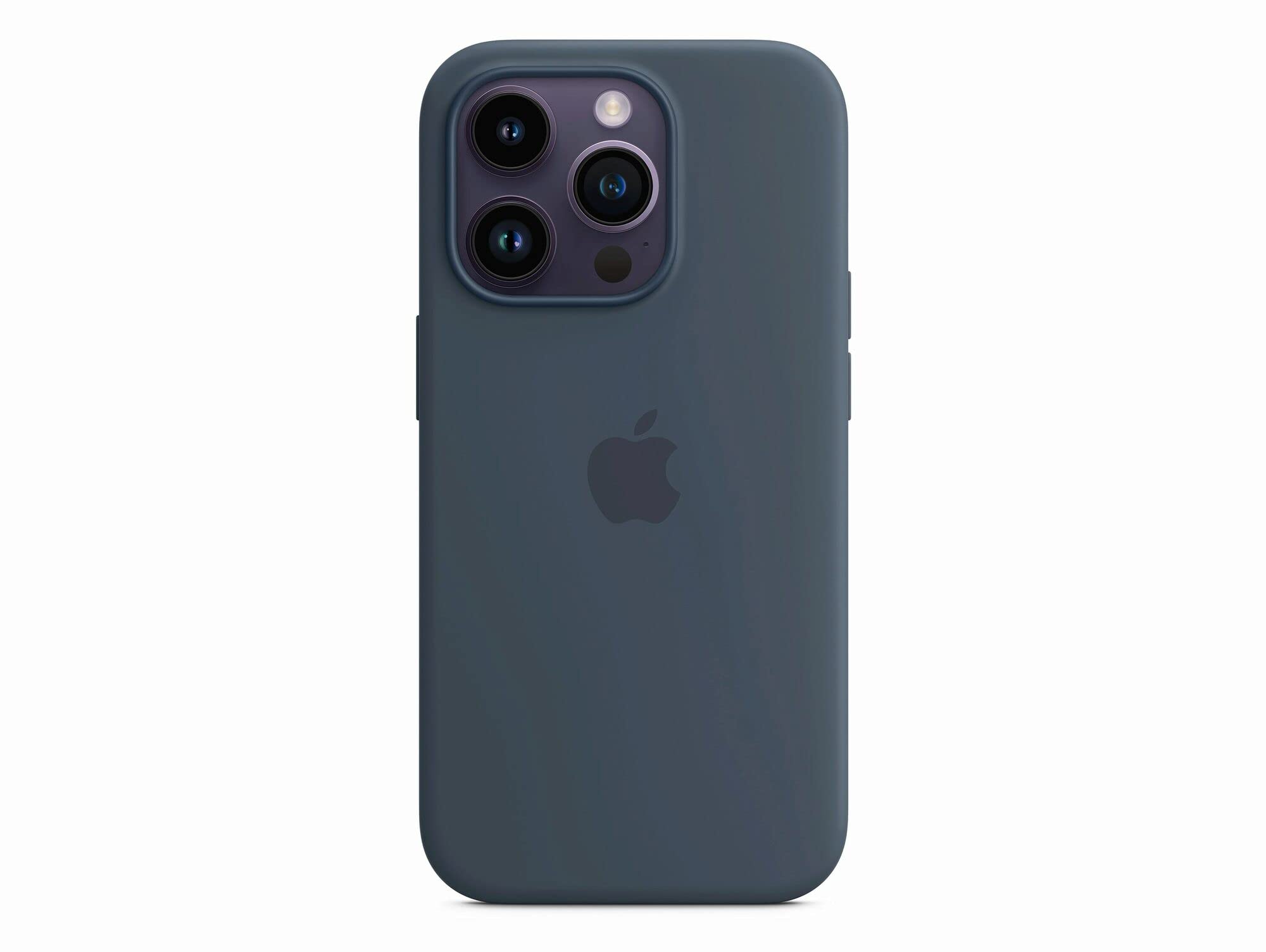 Apple iPhone 14 Pro custodia silicone MagSafe Blu tempesta