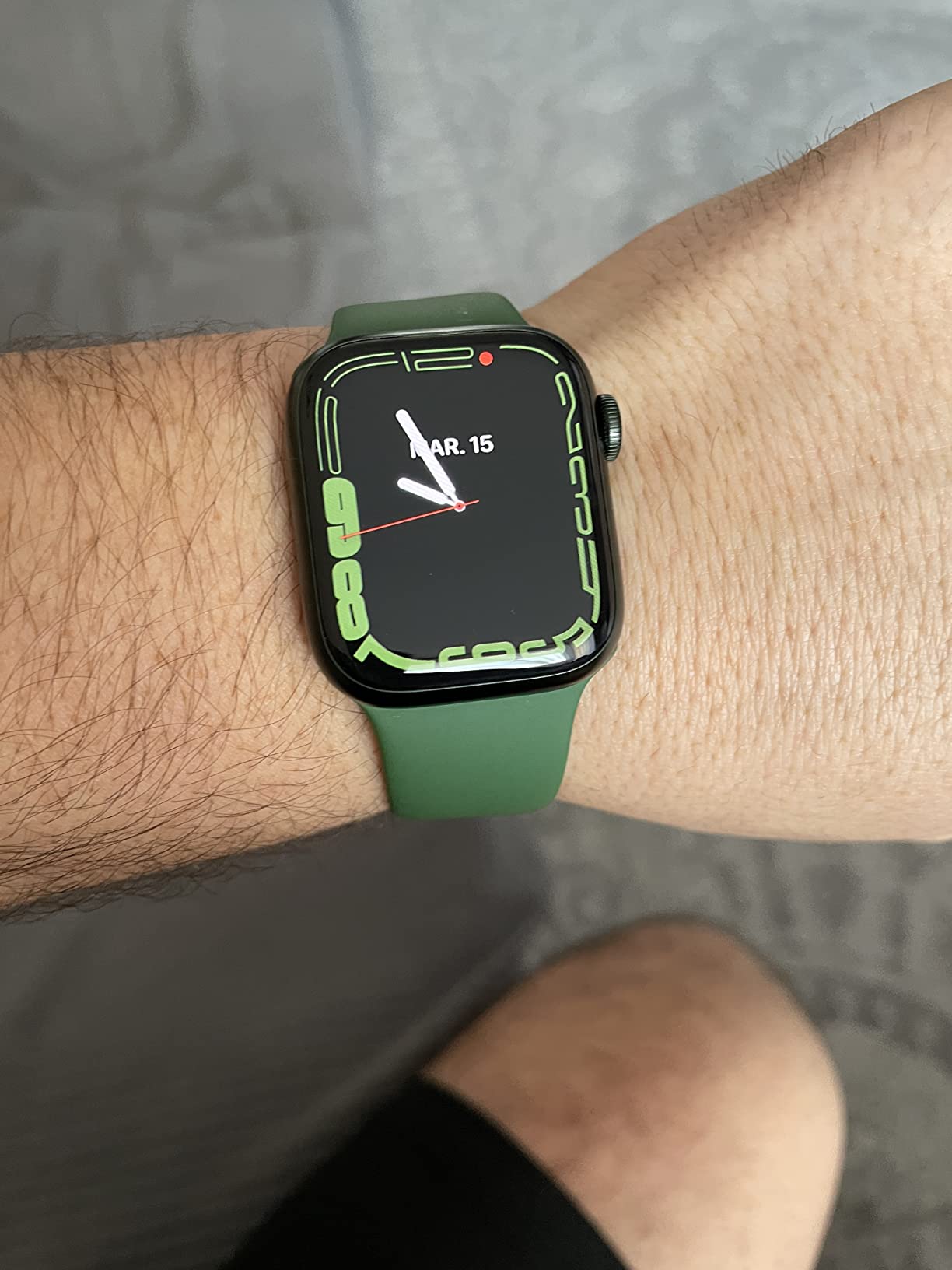 Apple Watch Series 7 GPS Cellular 41mm smartwatch verde ECG