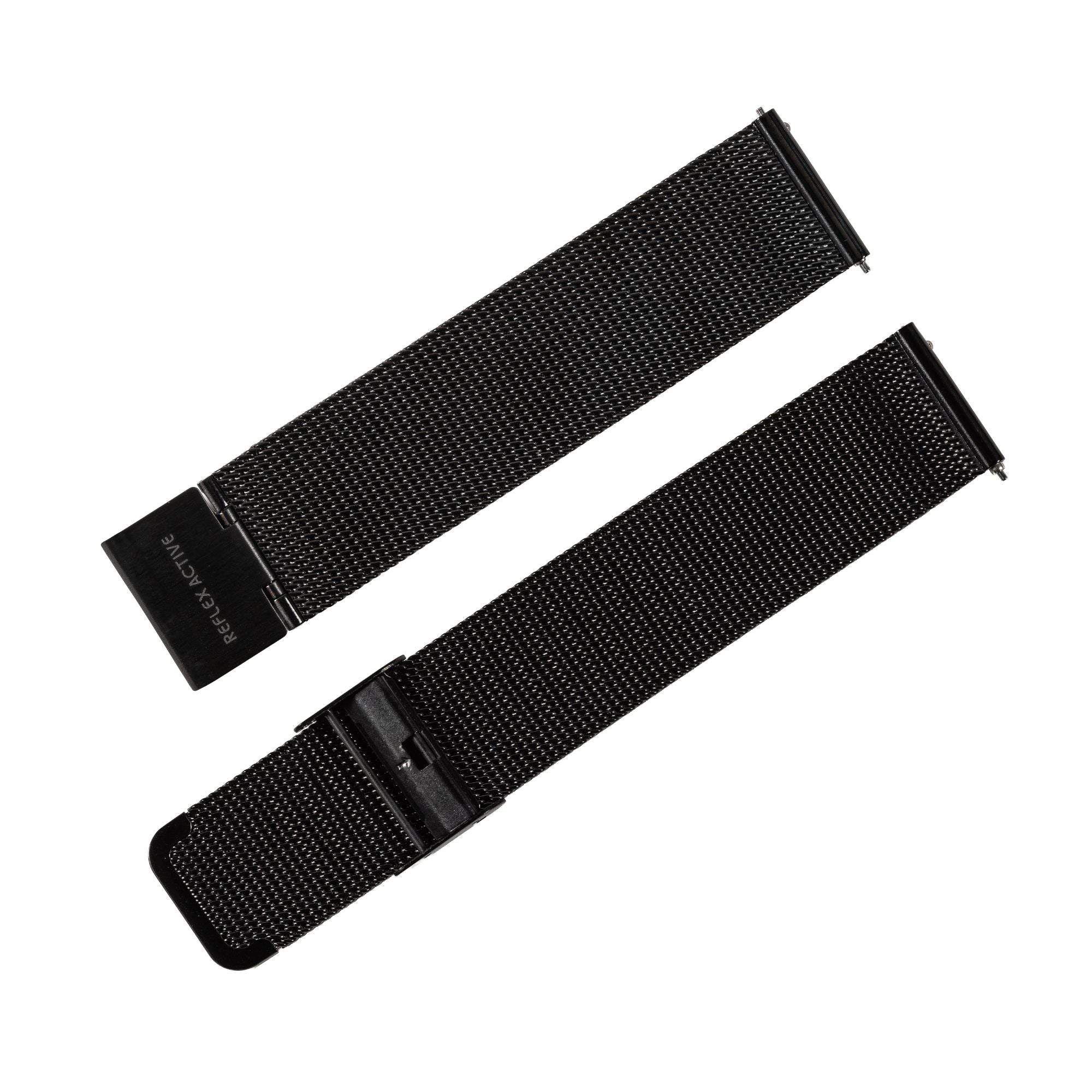 Reflex Active cinturino maglia 20mm nero chiusura nera