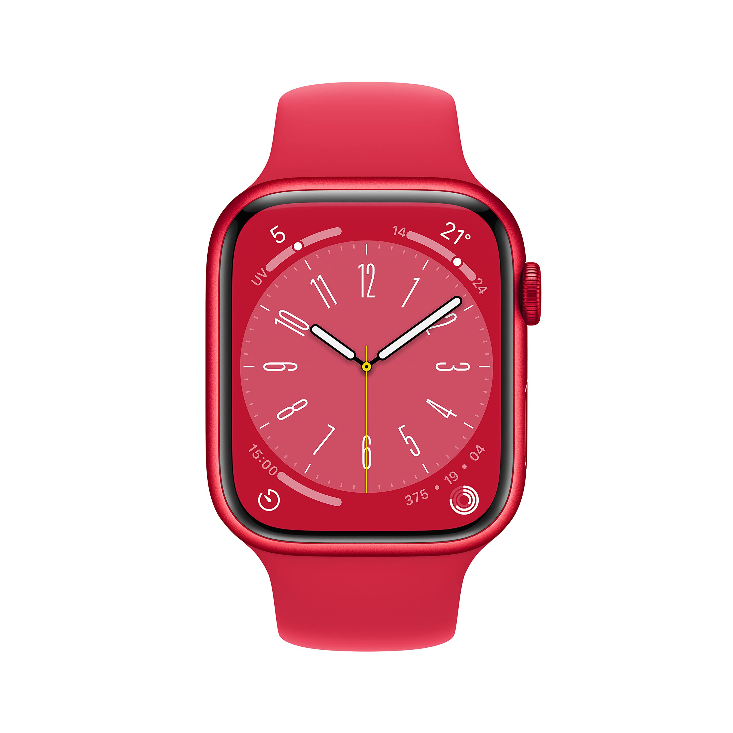 Apple Watch Series 8 smartwatch 45mm GPS Cellular RED ossigeno sangue
