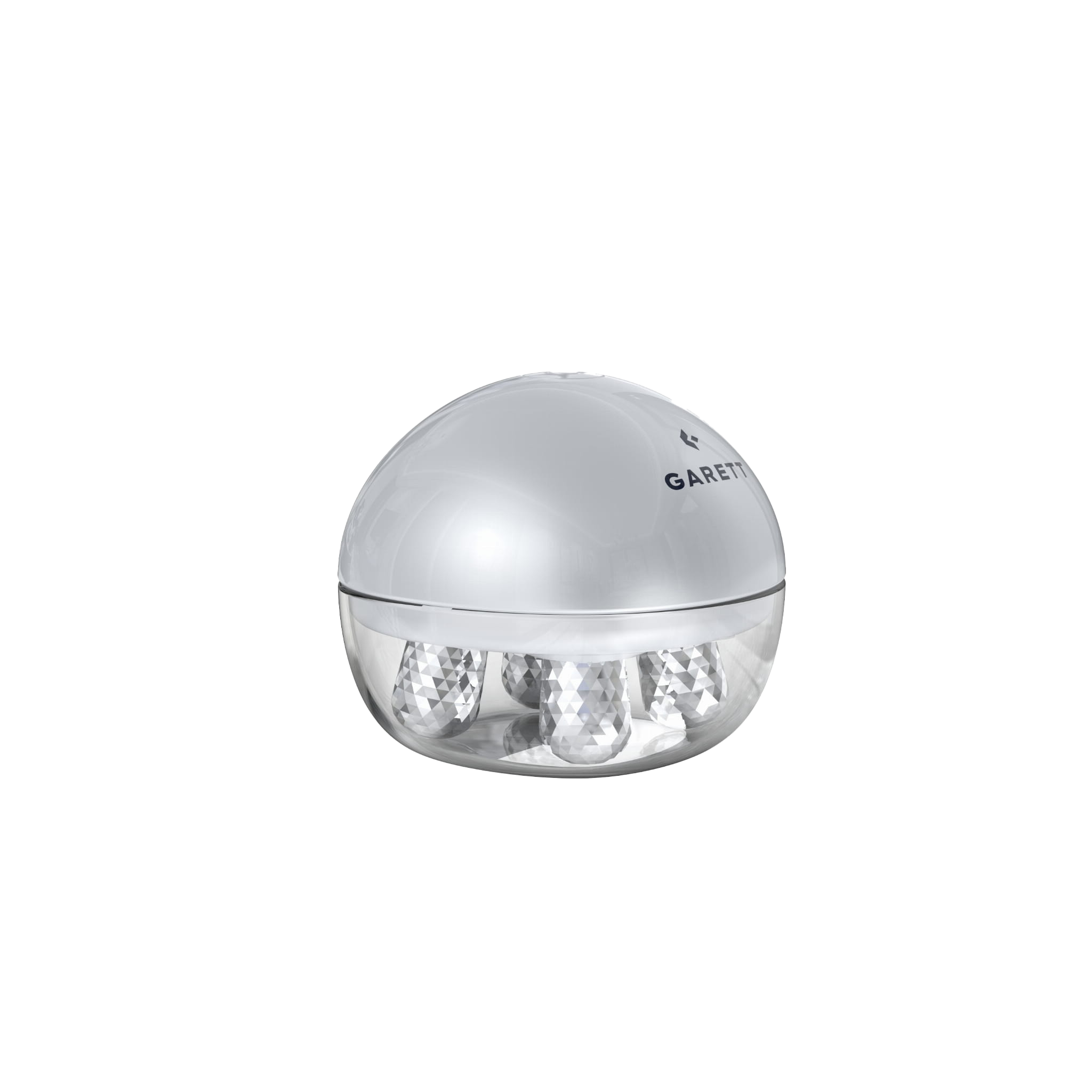 Garett Beauty Pretty Face massaggiatore viso argento EMS