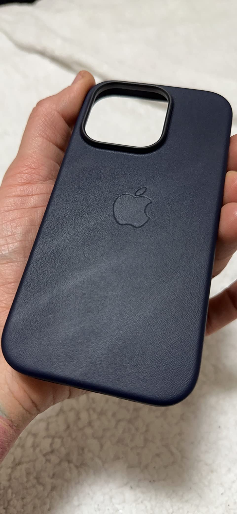 Apple iPhone 14 Pro custodia in pelle MagSafe inchiostro