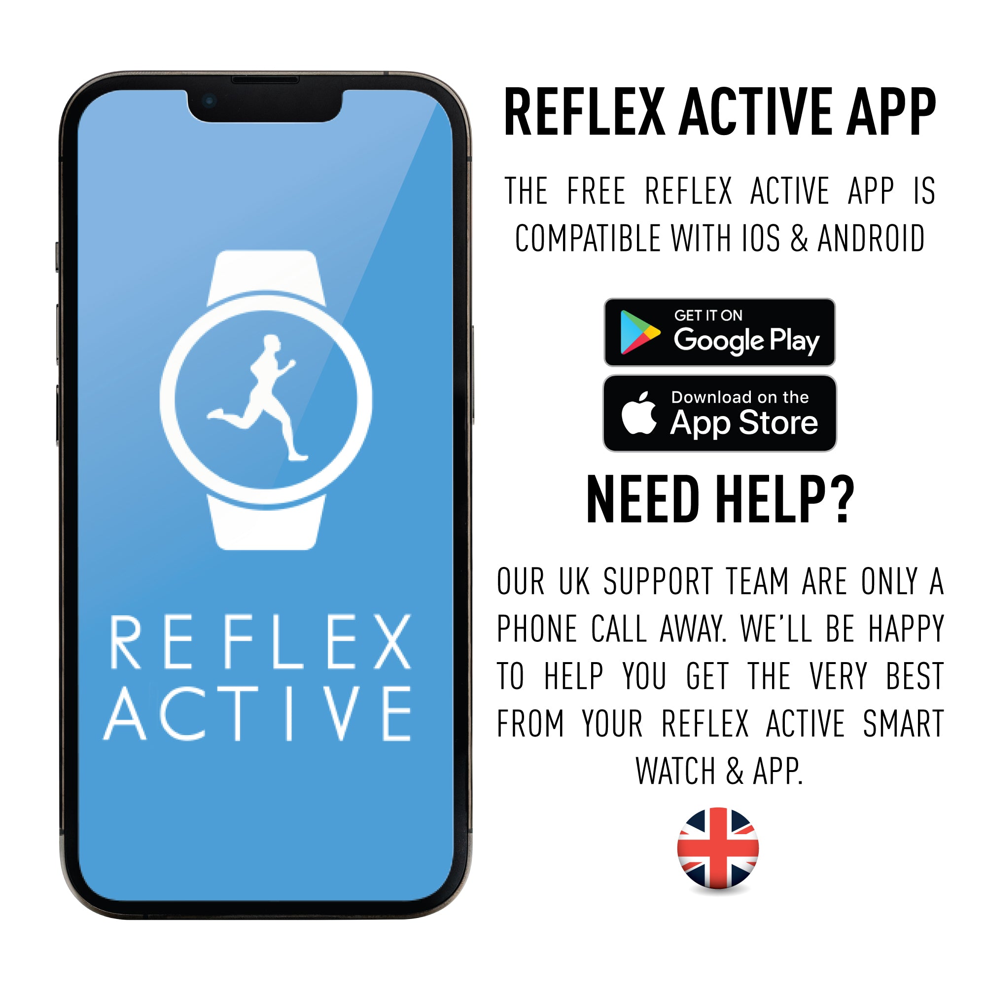 Reflex Active Corrus RA08-2118 smartwatch nero oro GPS