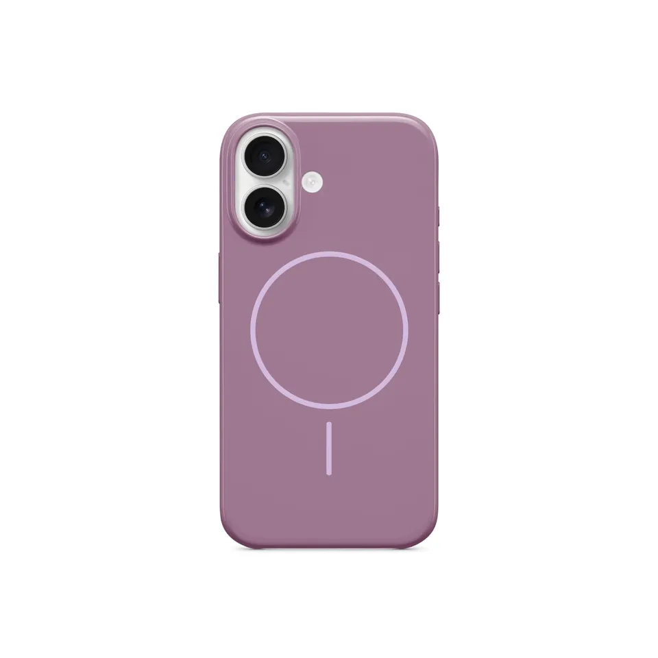 Beats custodia iPhone 16 cover MagSafe tramonto viola antigraffio