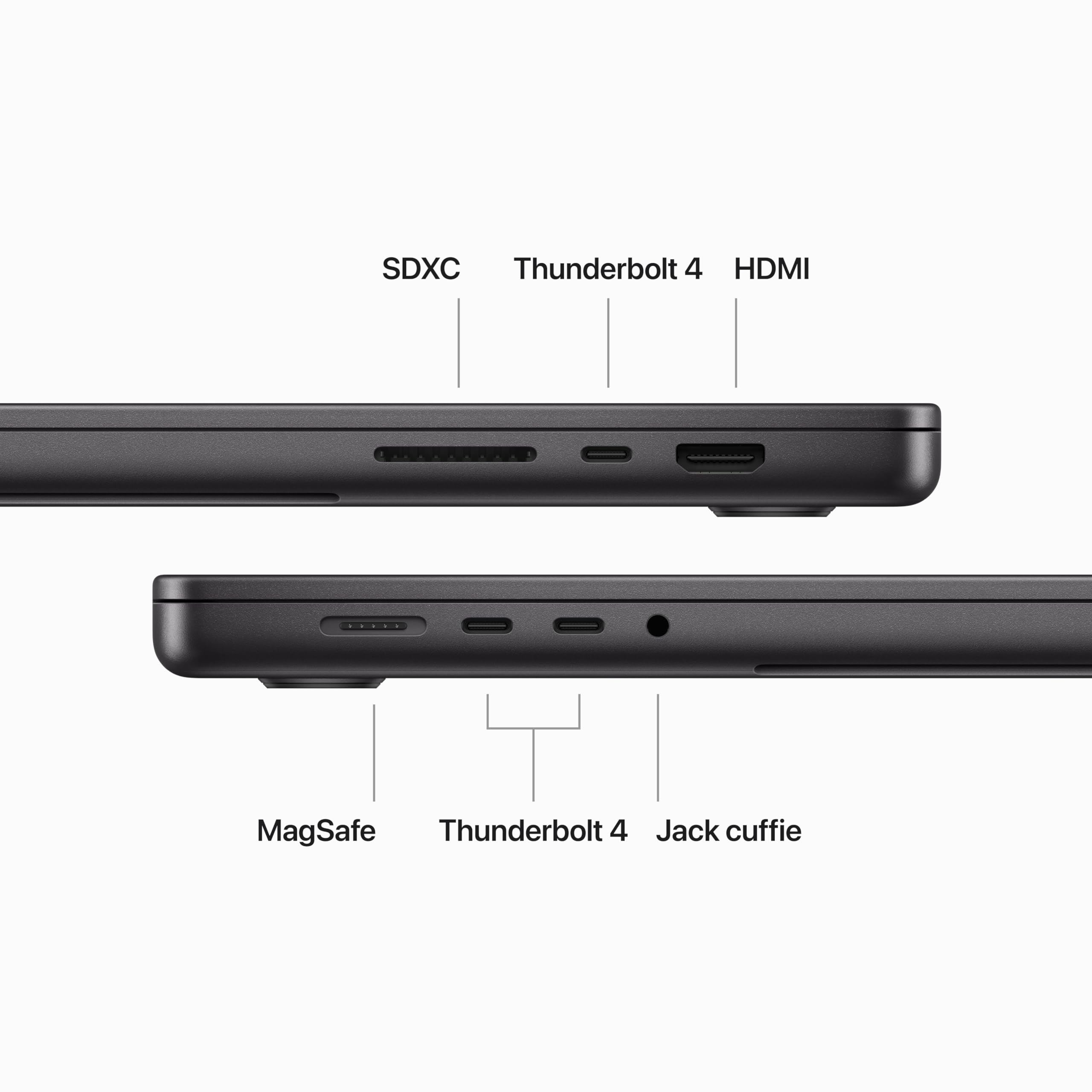 Apple MacBook Pro M3 Pro 16,2" 18GB 512GB Nero Siderale