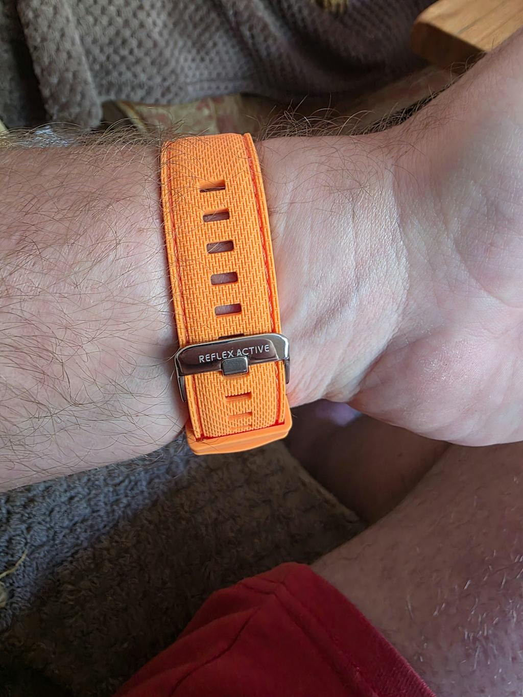 Reflex Active Set 3 Cinturini Silicone 20mm Blu Nero Arancio