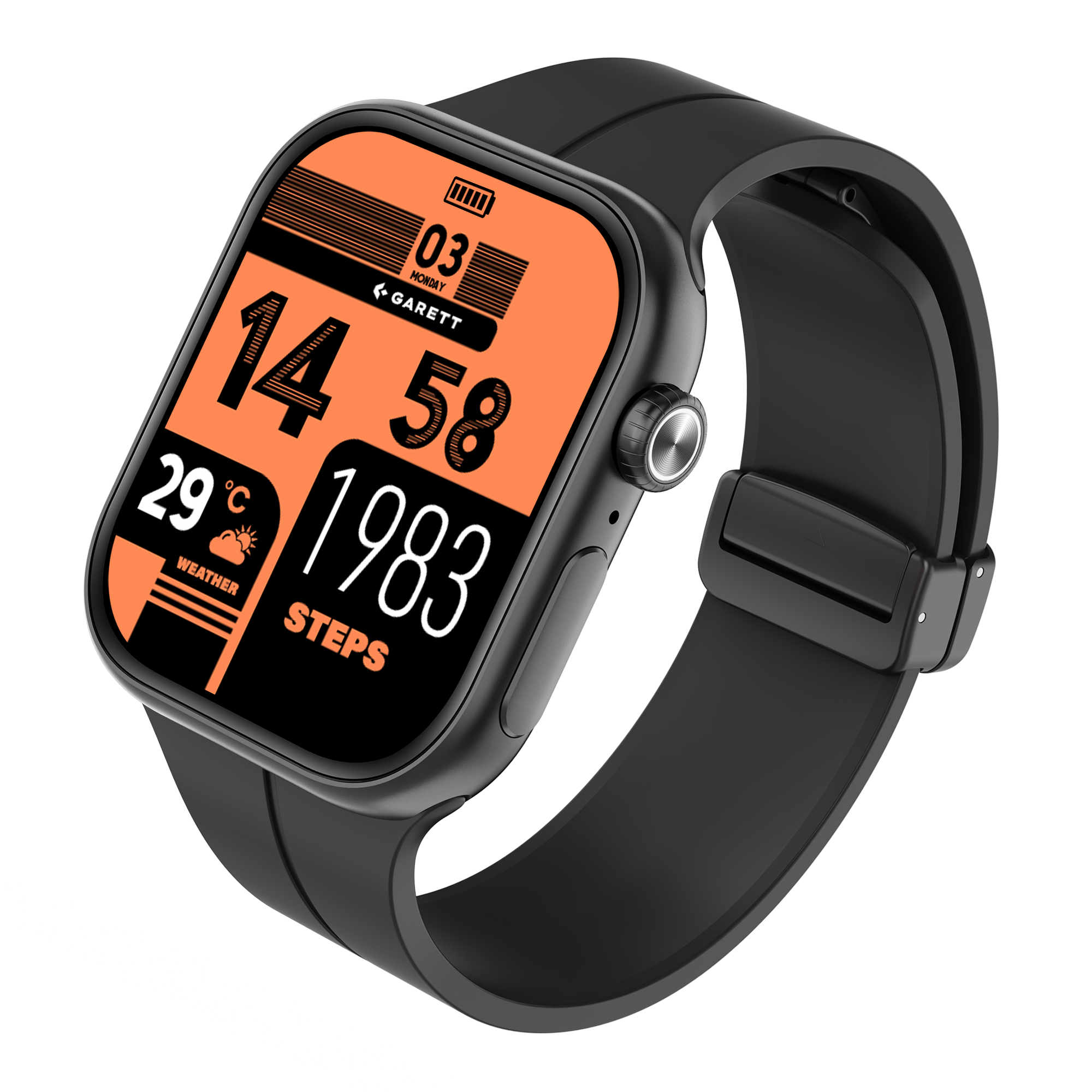 Garett Next AI 4G smartwatch nero AMOLED